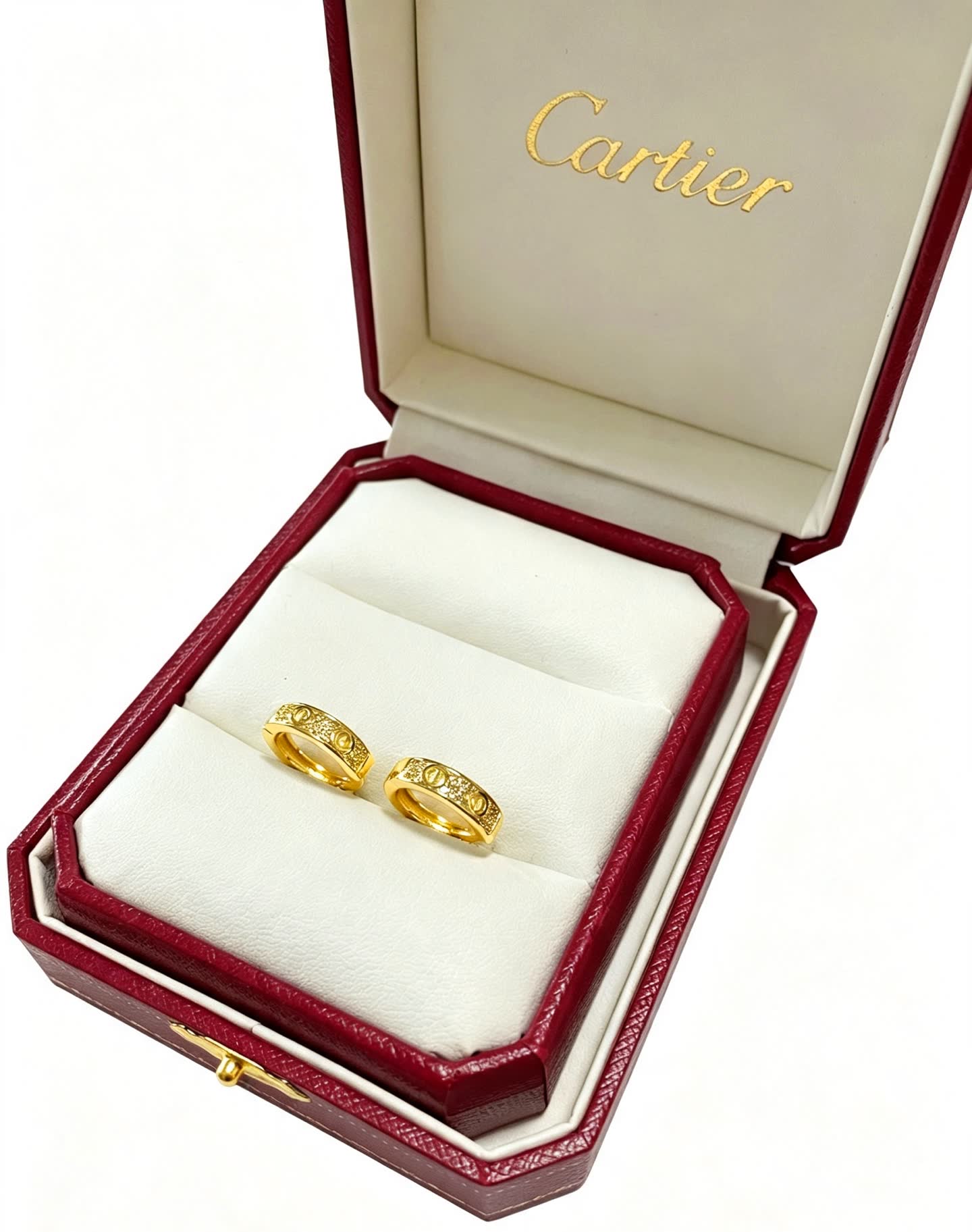 Cartier Love Hoop Earrings