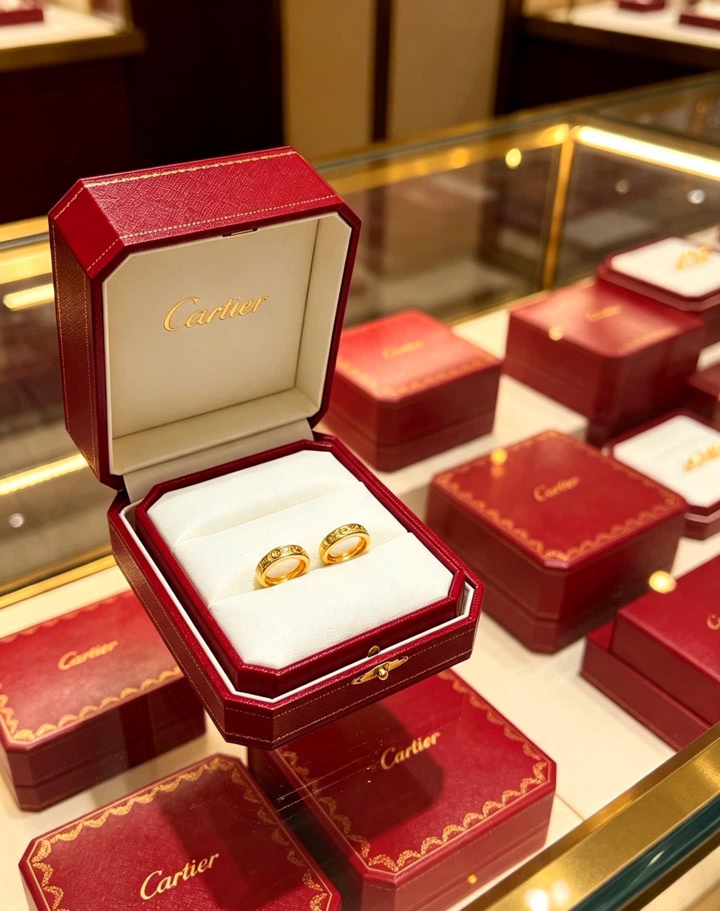 Cartier Love Hoop Earrings