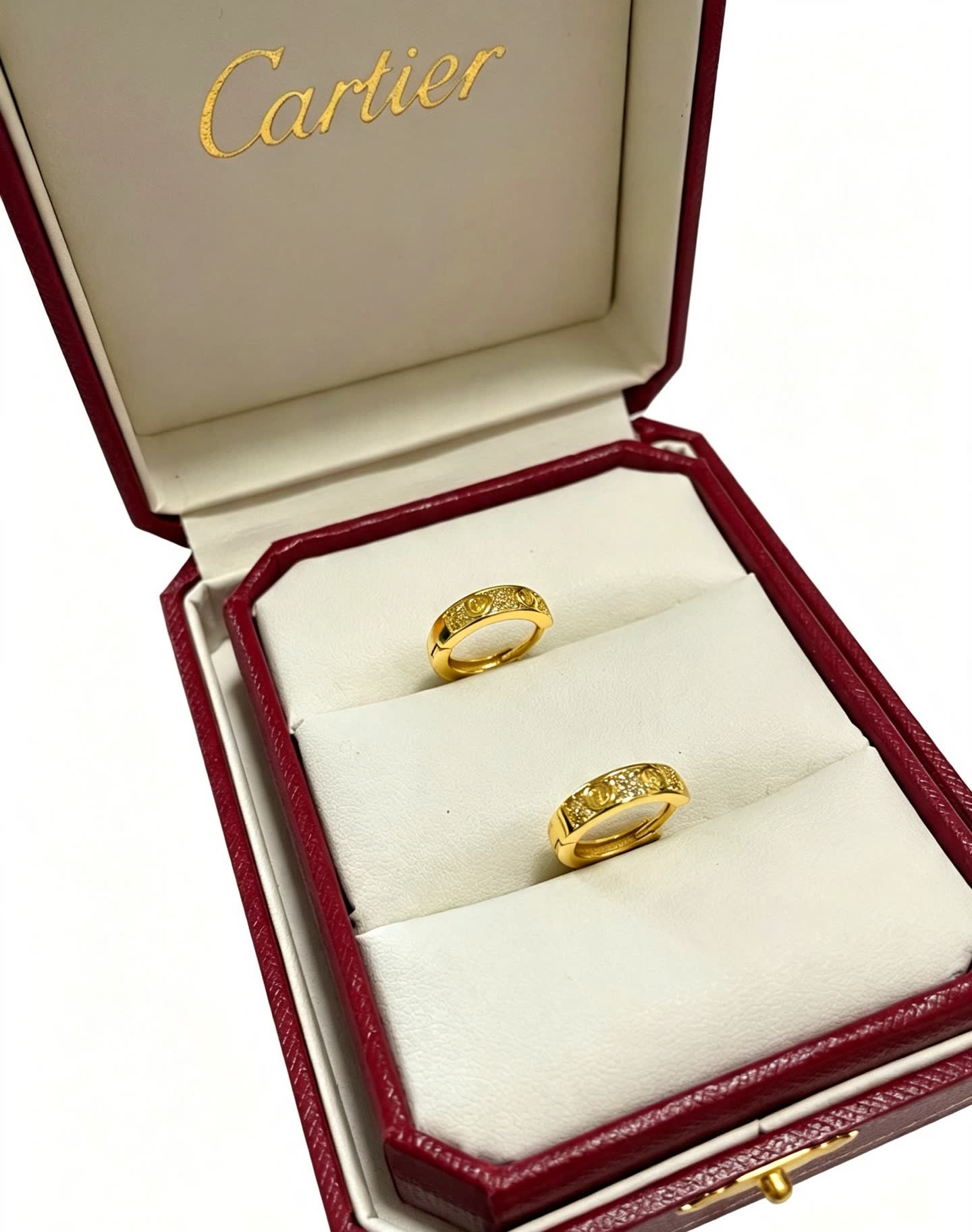 Cartier Love Hoop Earrings