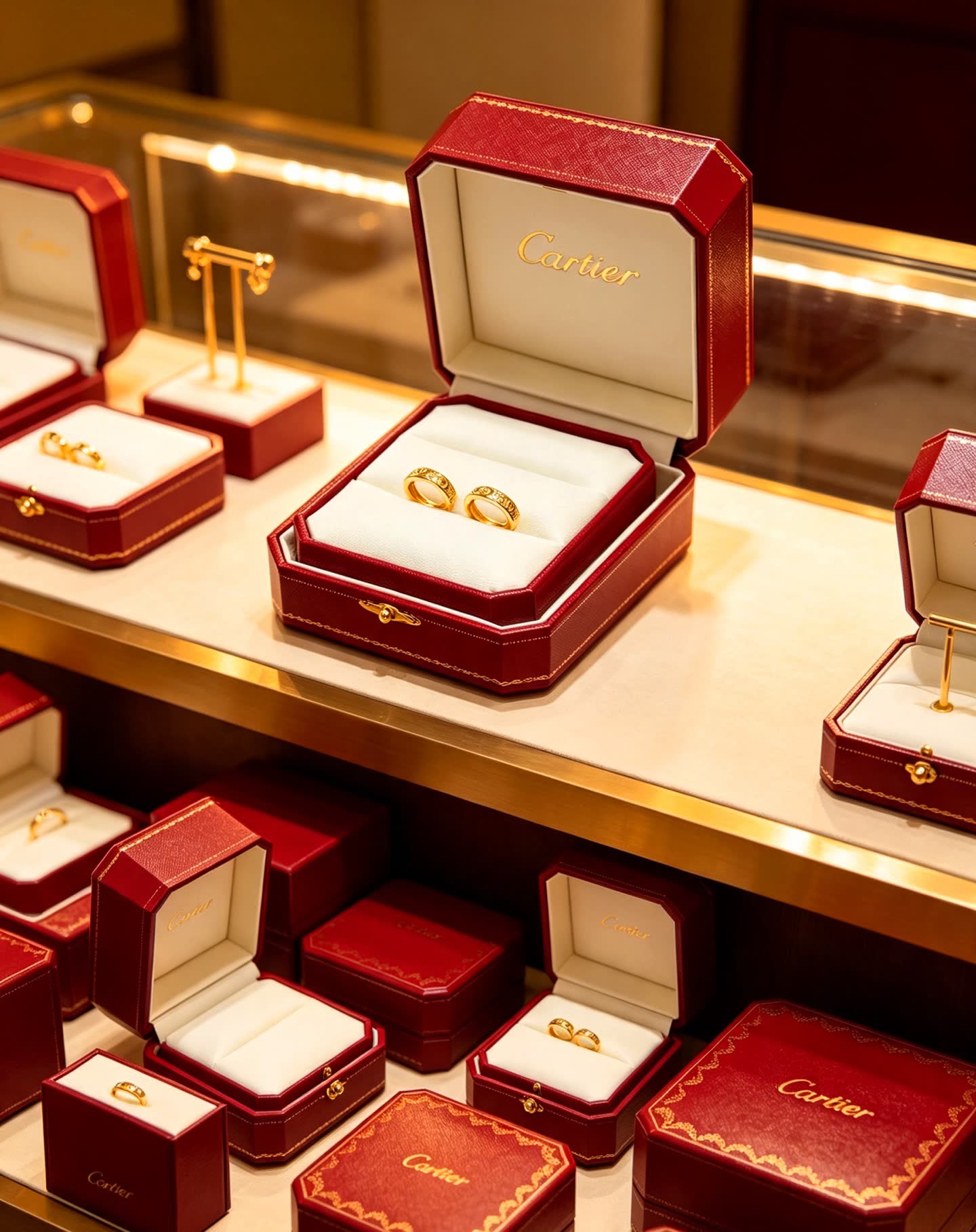 Cartier Love Hoop Earrings