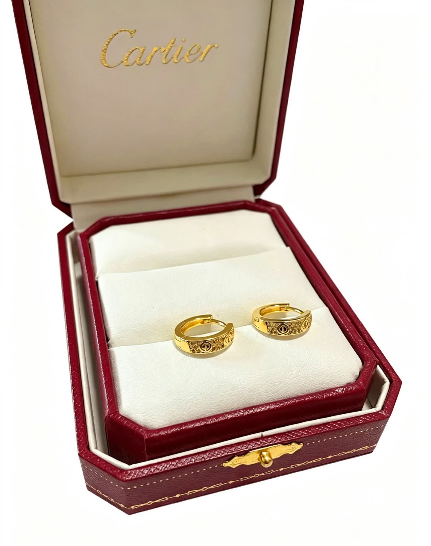 Cartier Love Hoop Earrings