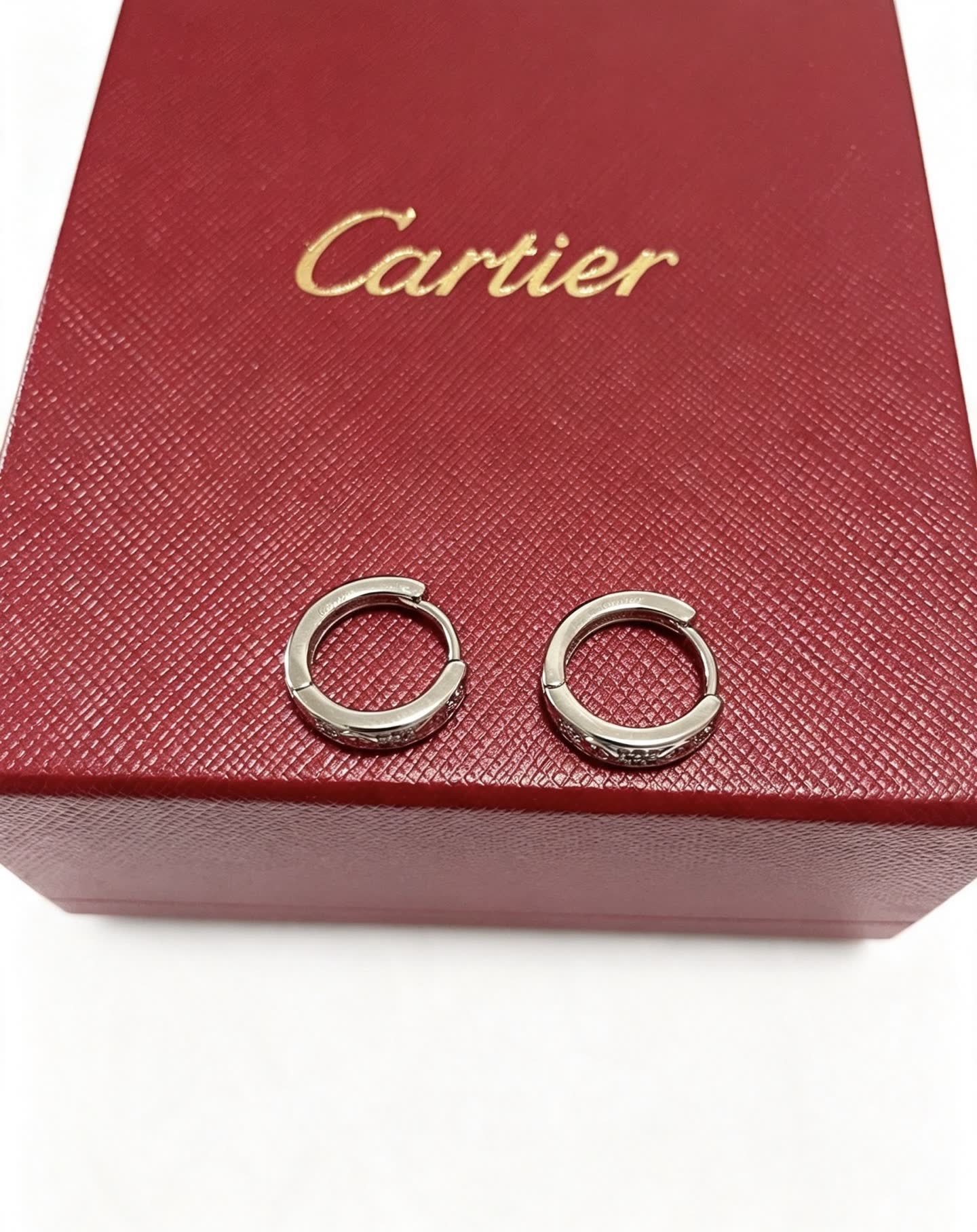 Cartier Love Hoop Earrings