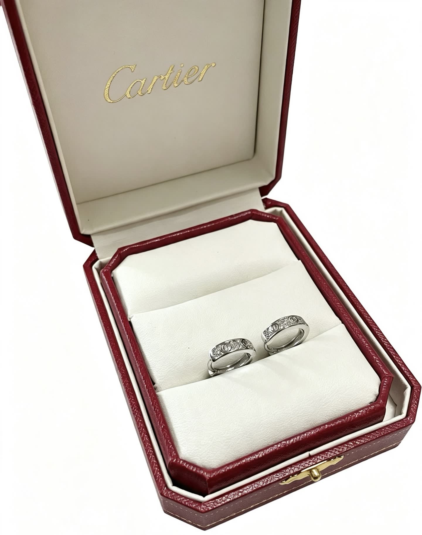 Cartier Love Hoop Earrings