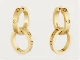 Cartier Love Hoop Earrings
