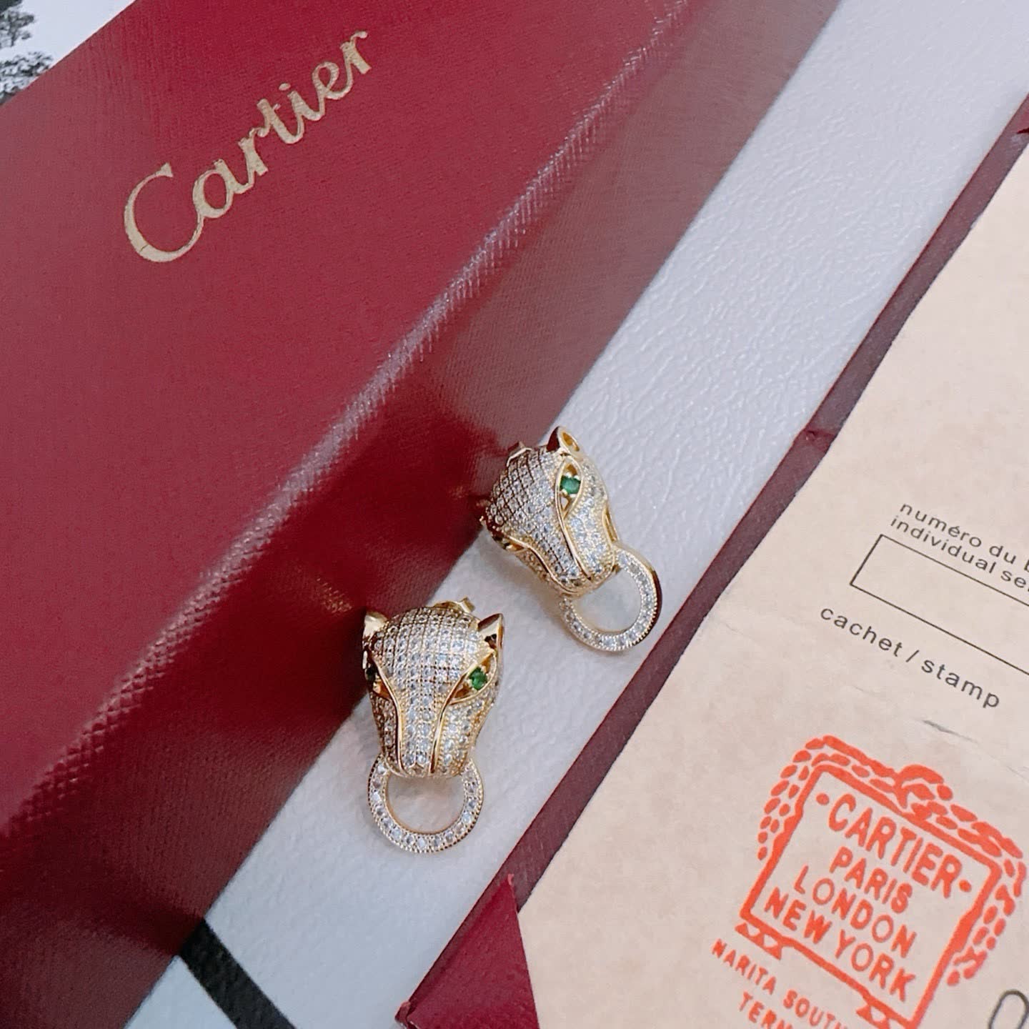 Cartier Panthere Earrings