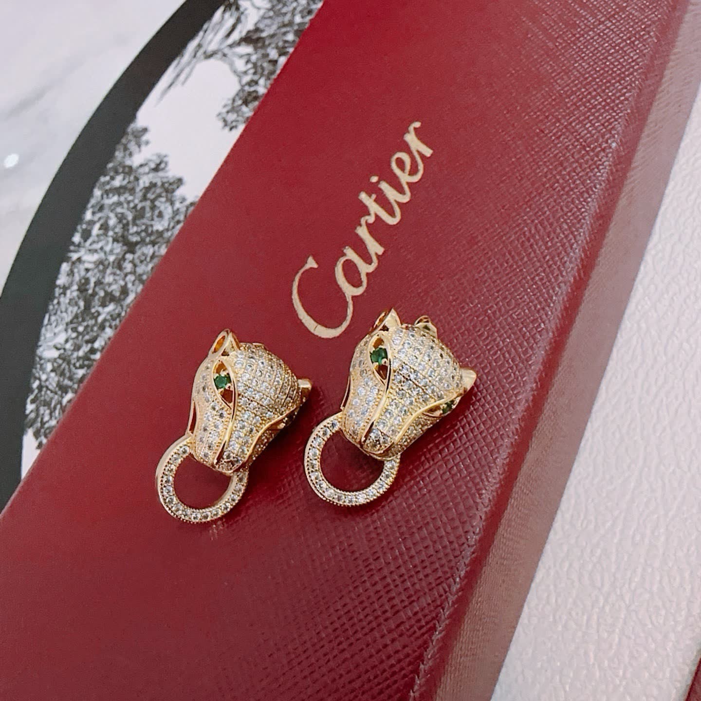 Cartier Panthere Earrings