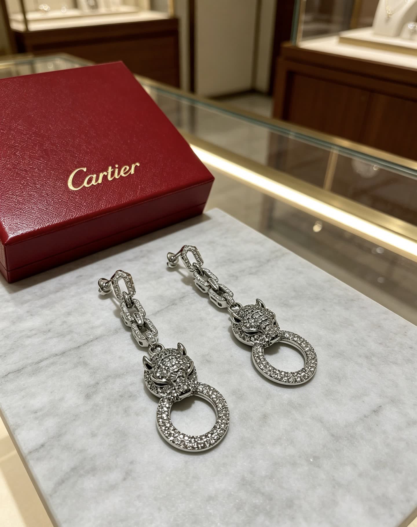 Cartier Panthere Earrings