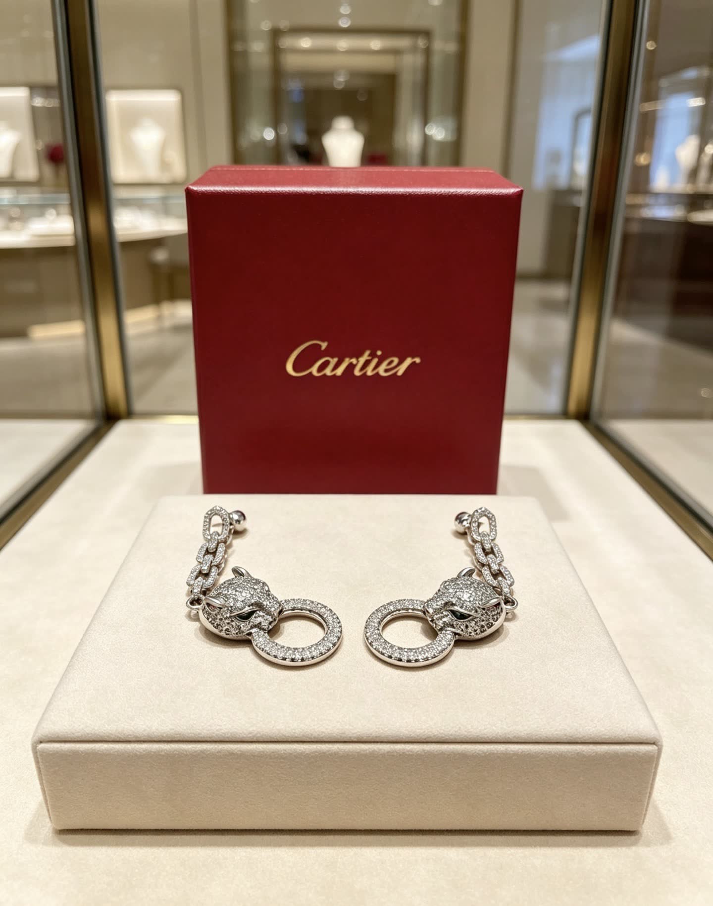 Cartier Panthere Earrings