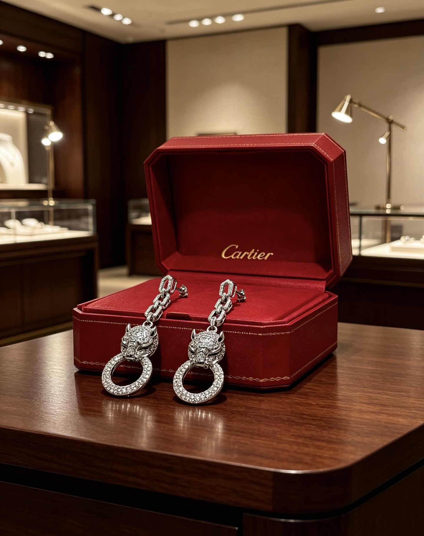 Cartier Panthere Earrings
