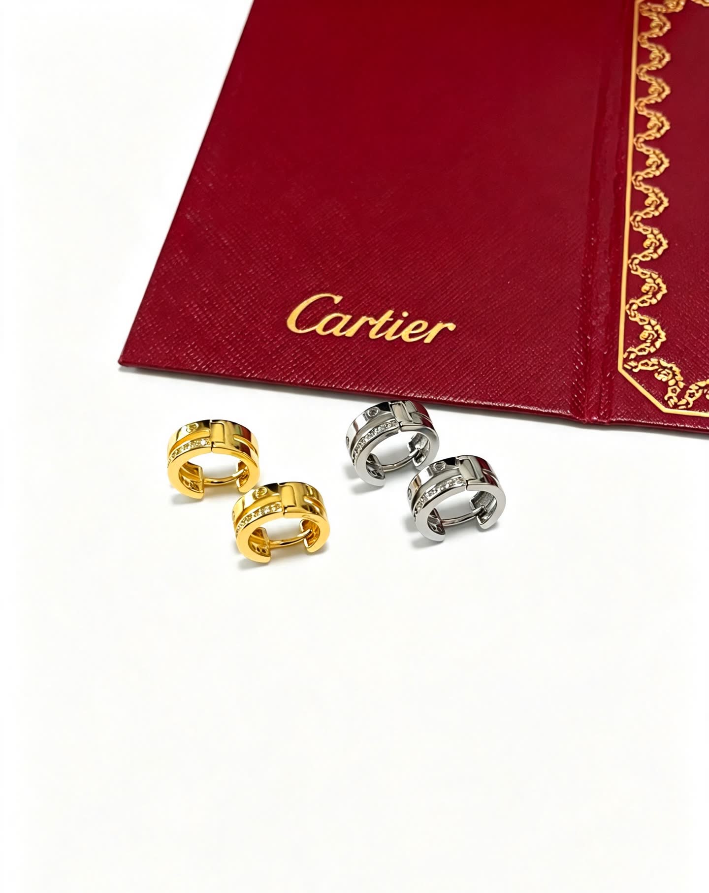 Cartier Love Hoop Earrings