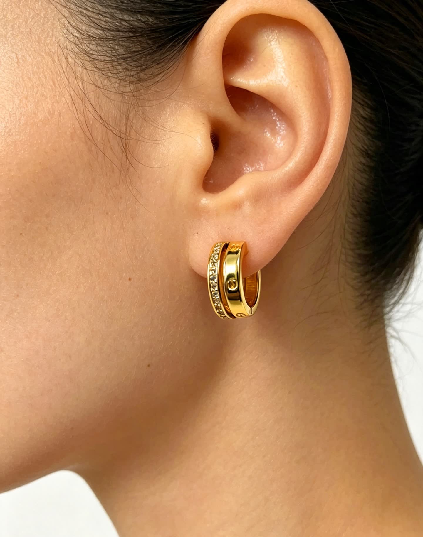 Cartier Love Hoop Earrings
