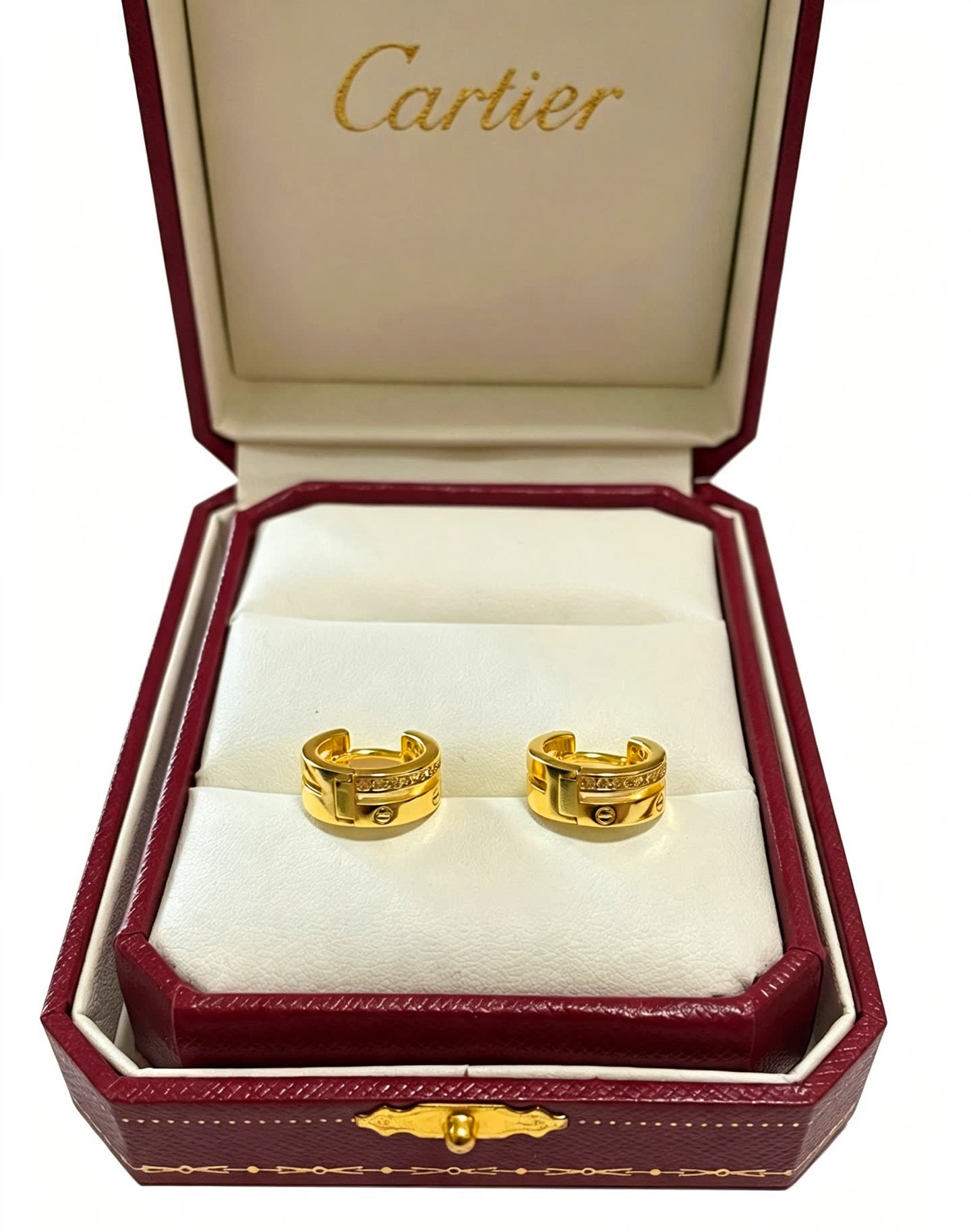 Cartier Love Hoop Earrings