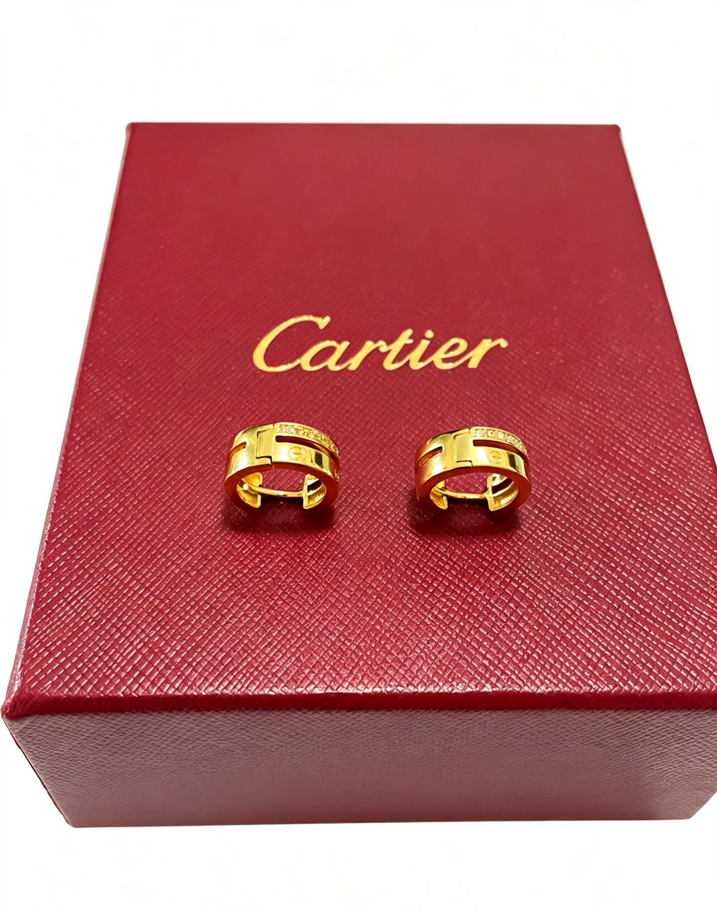 Cartier Love Hoop Earrings