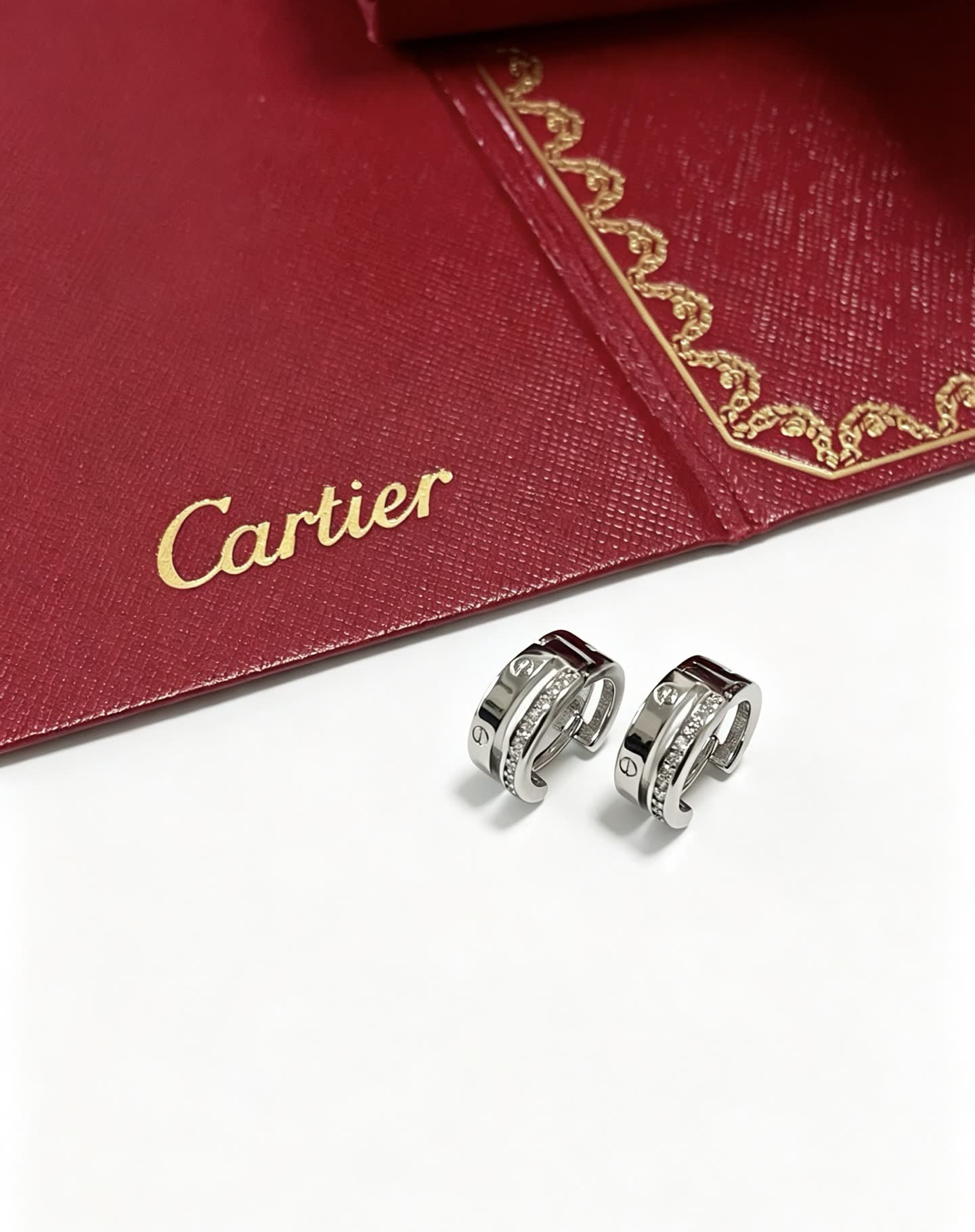 Cartier Love Hoop Earrings