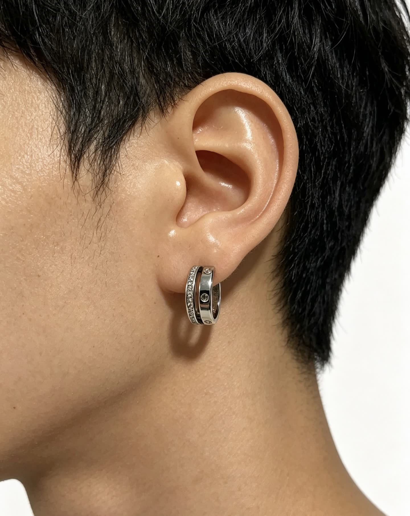 Cartier Love Hoop Earrings