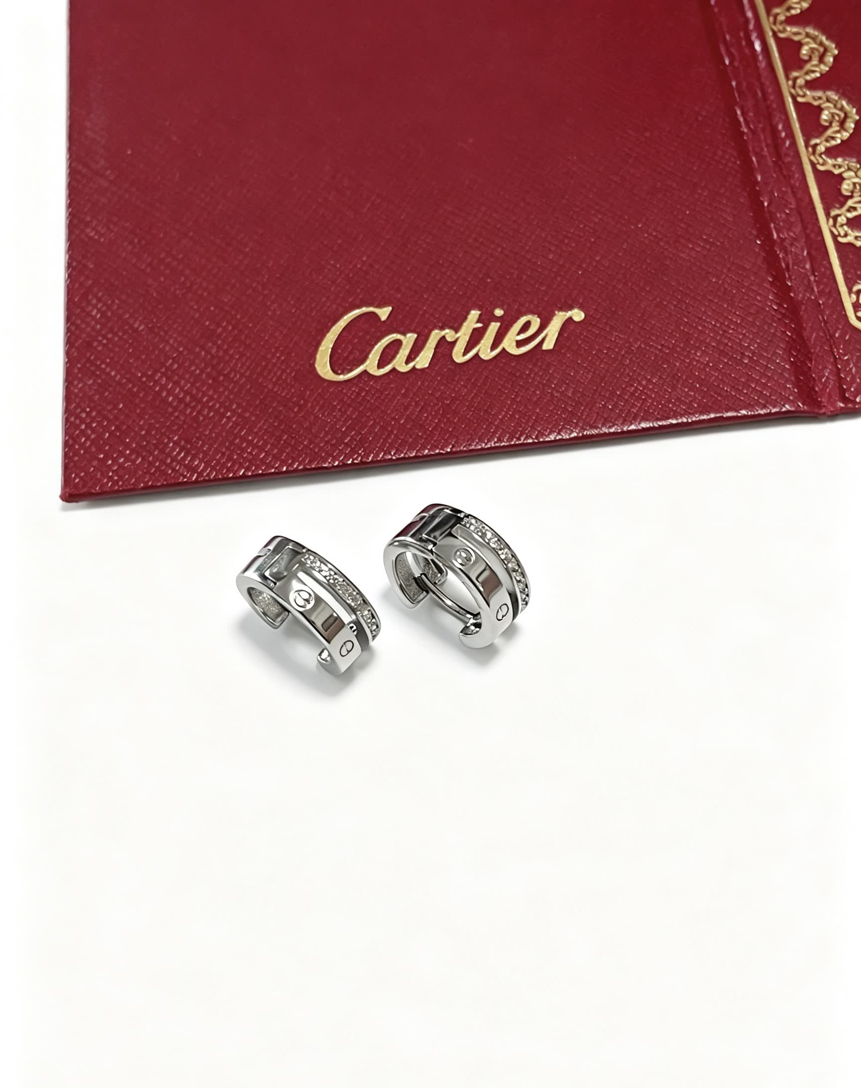 Cartier Love Hoop Earrings