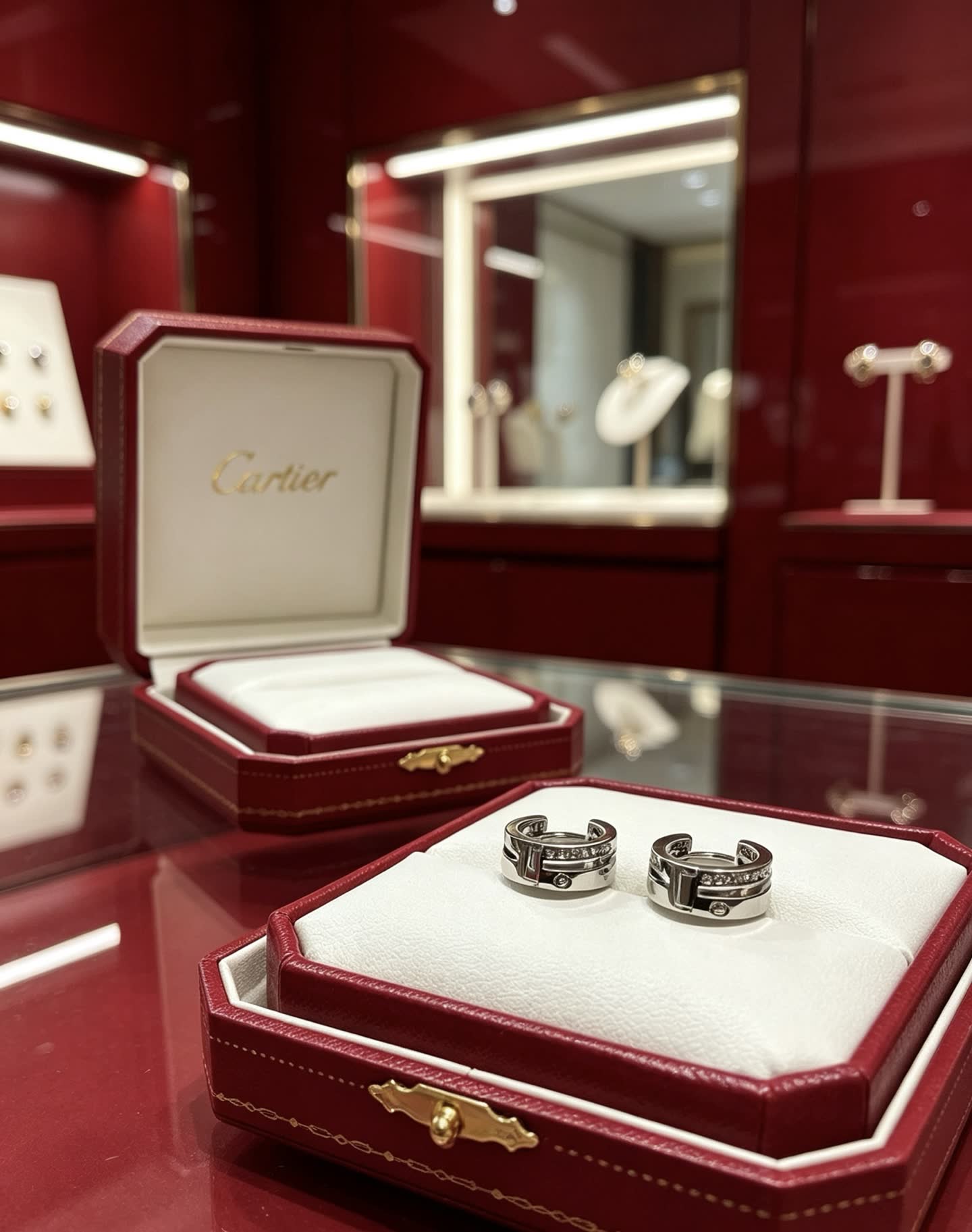 Cartier Love Hoop Earrings