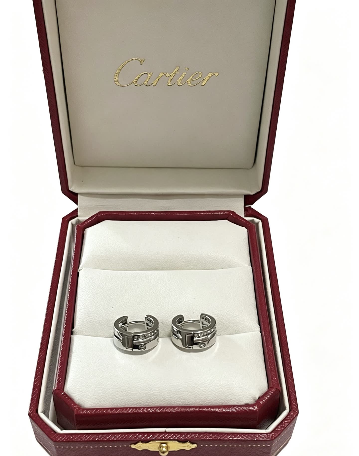 Cartier Love Hoop Earrings