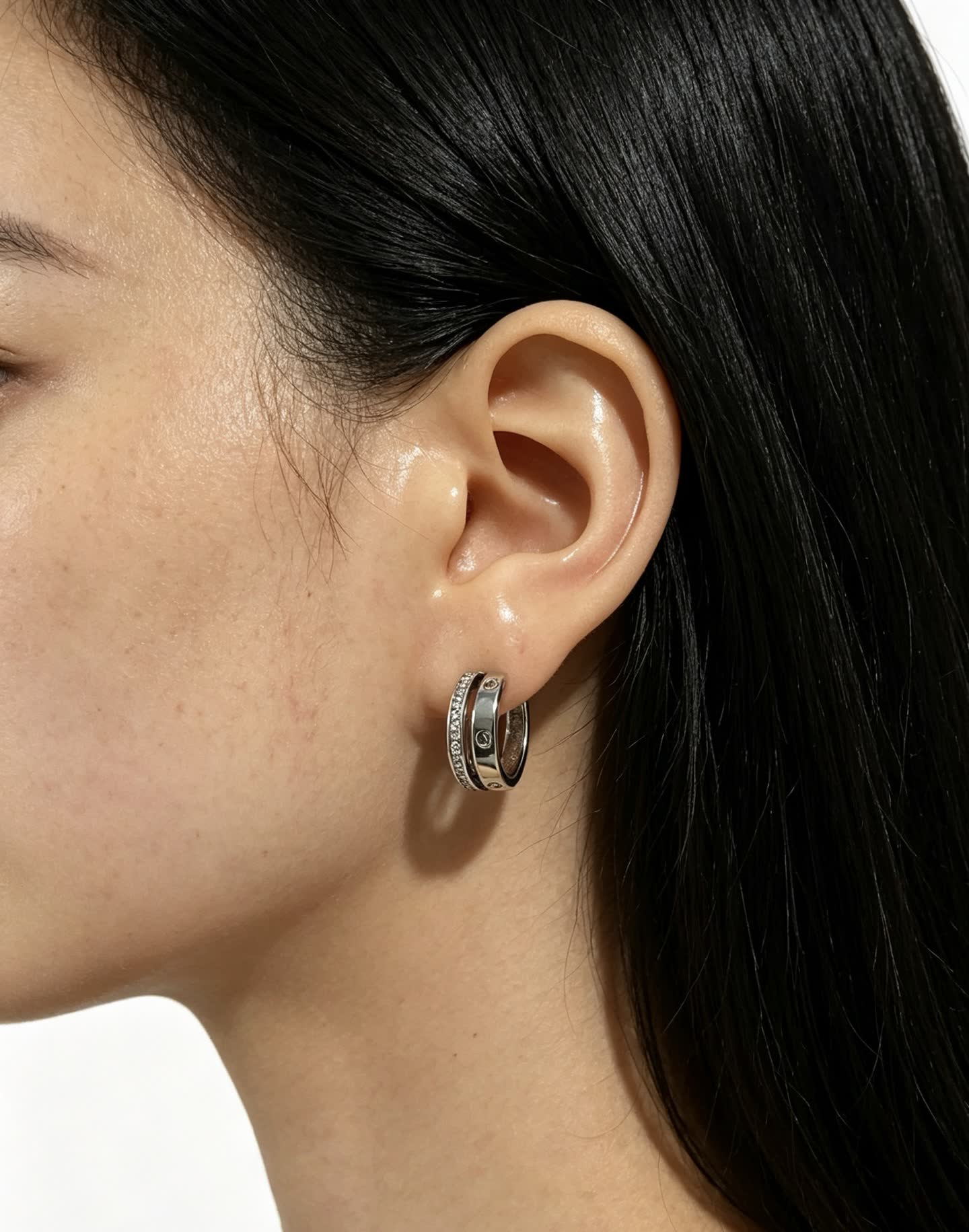 Cartier Love Hoop Earrings