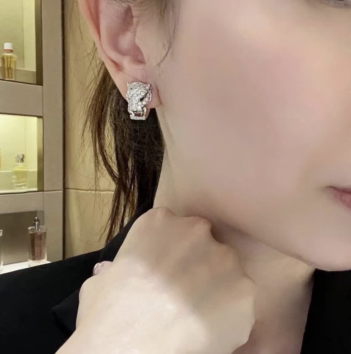 Cartier Panthere Earrings