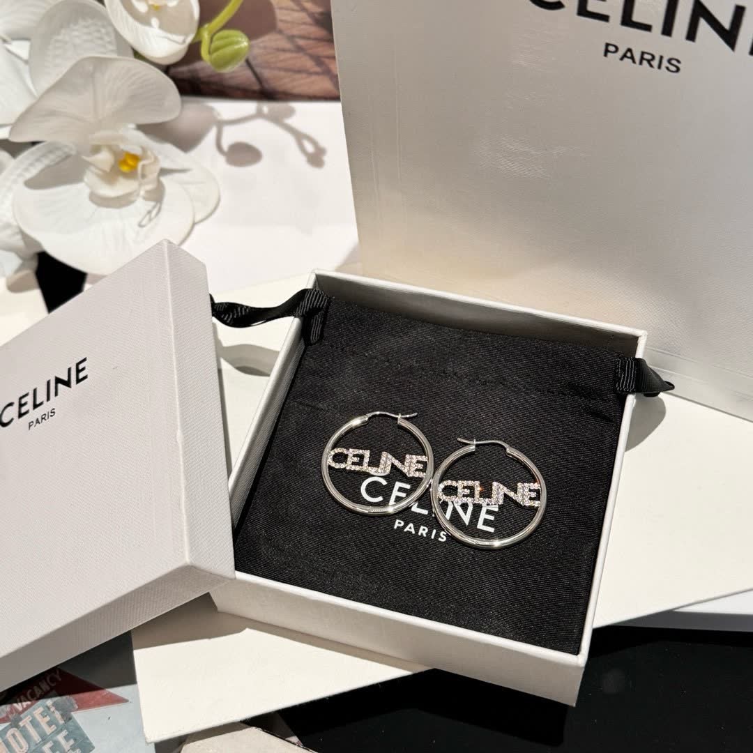 Celine Hoop Earrings