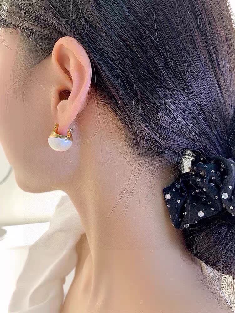 Celine Paris Pearl Earrings