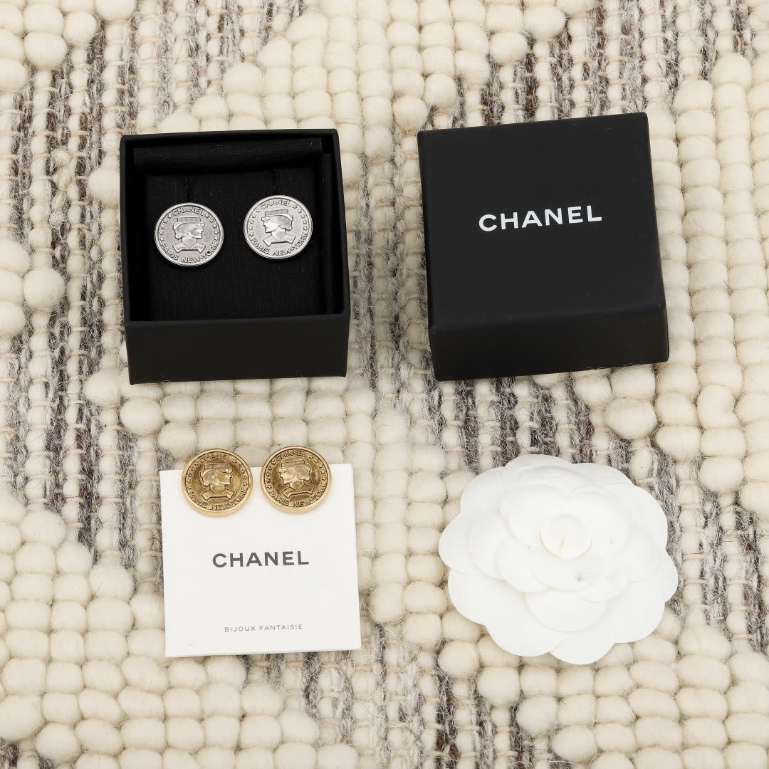 Chanel Coin Earrings Chanel Coin Earrings