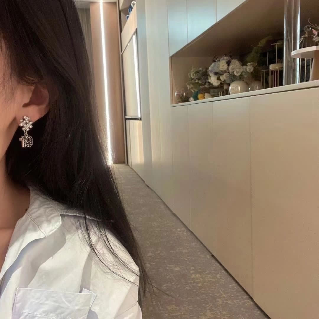 Chanel CC Logo Earrings