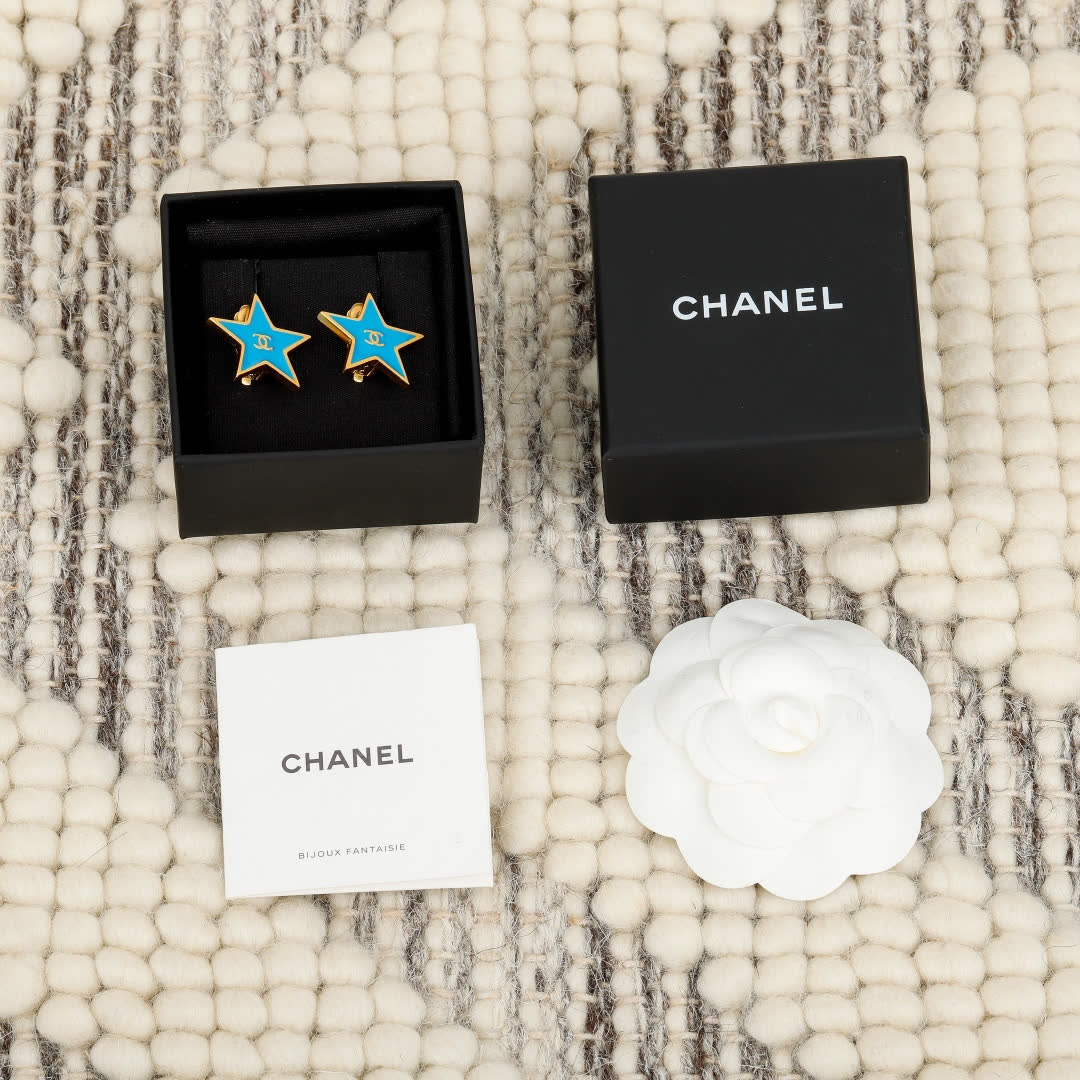 Chanel Star Earrings Chanel Star Earrings