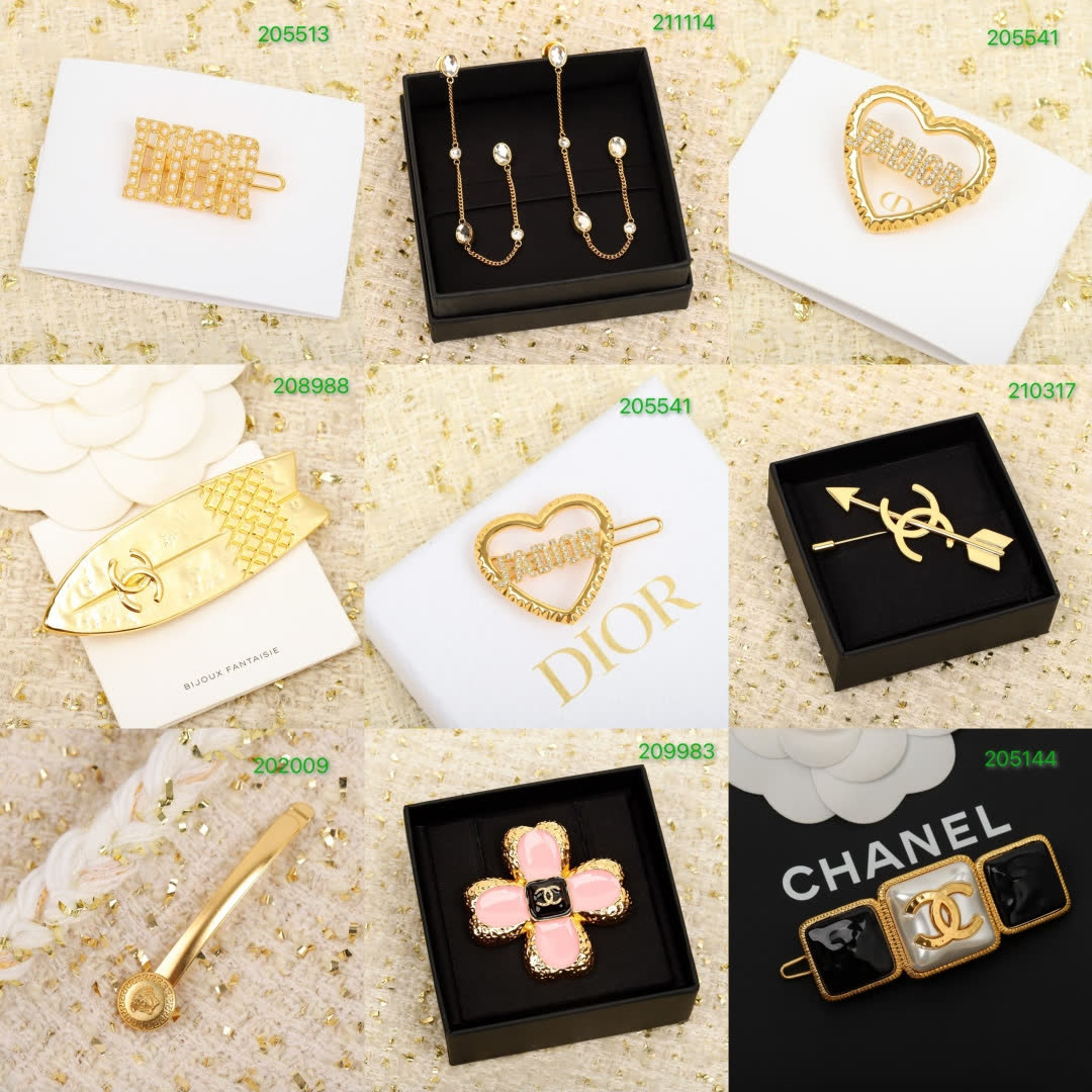 Chanel CC Logo Earrings