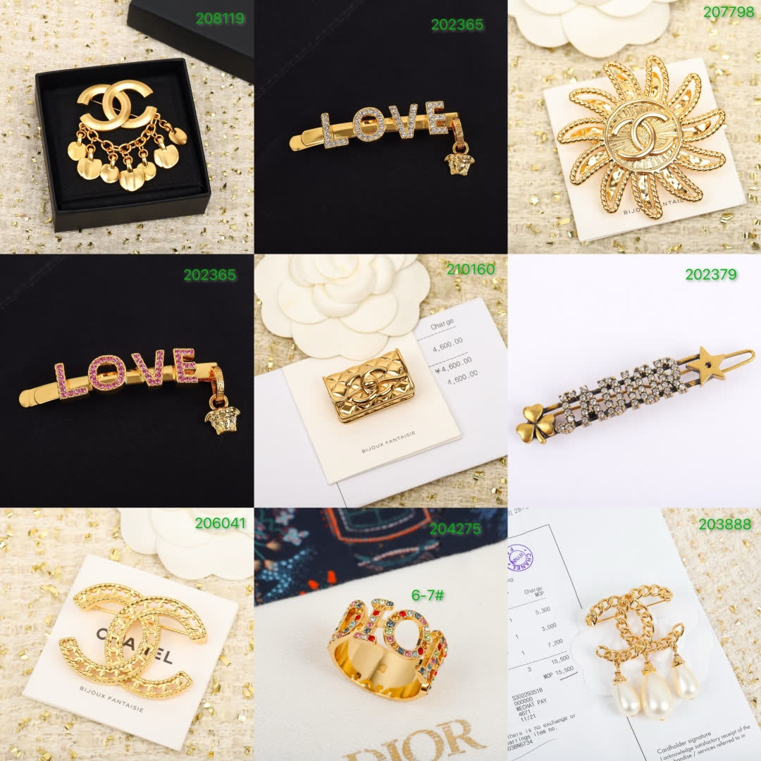 Chanel CC Logo Earrings
