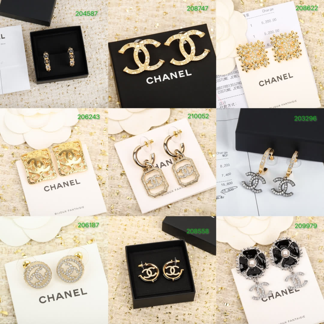 Chanel CC Logo Earrings Chanel CC Logo Earrings
