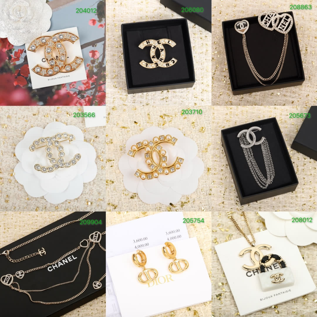 Chanel CC Logo Earrings