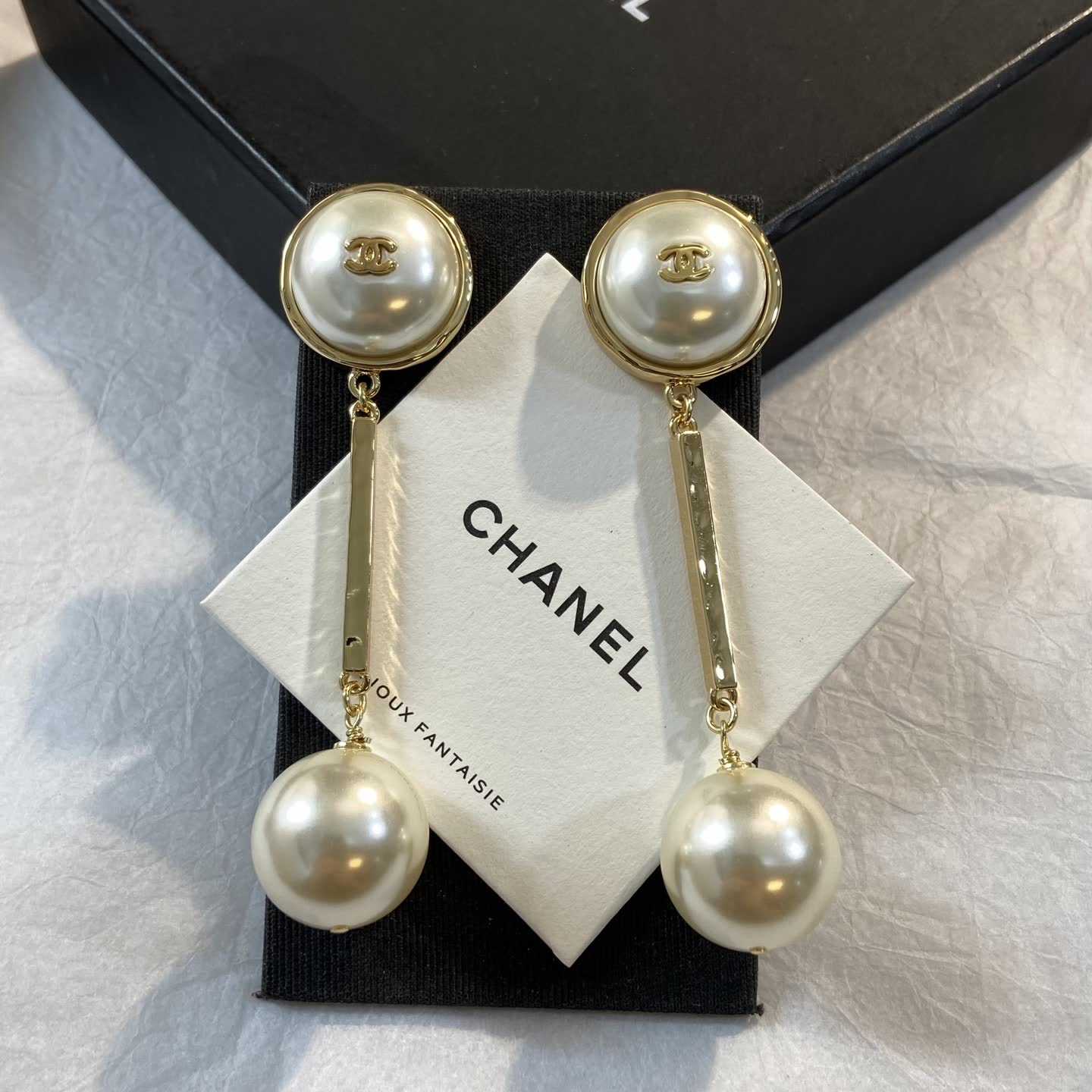 Chanel Pearl Earrings Chanel Pearl Earrings