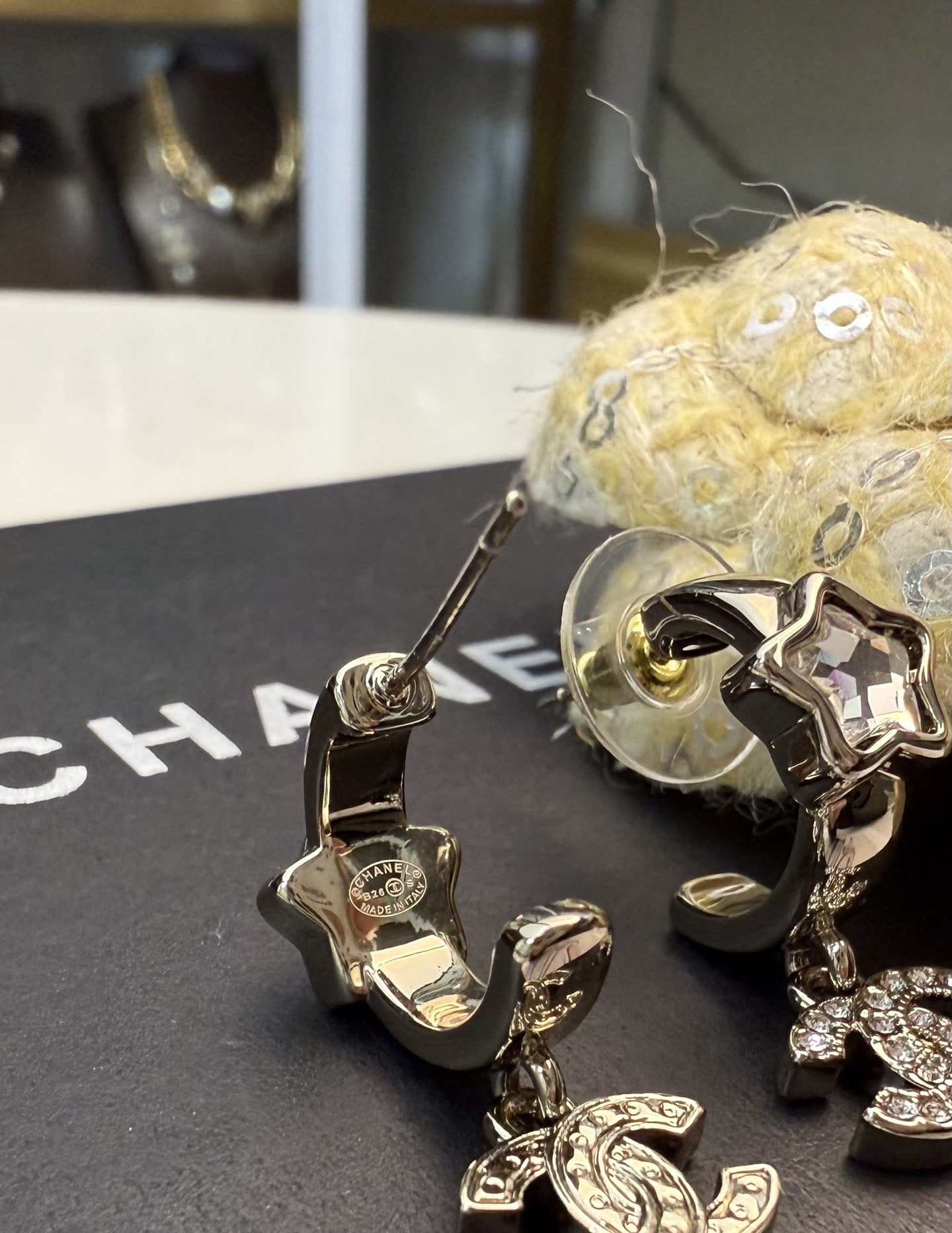 Chanel Star Earrings