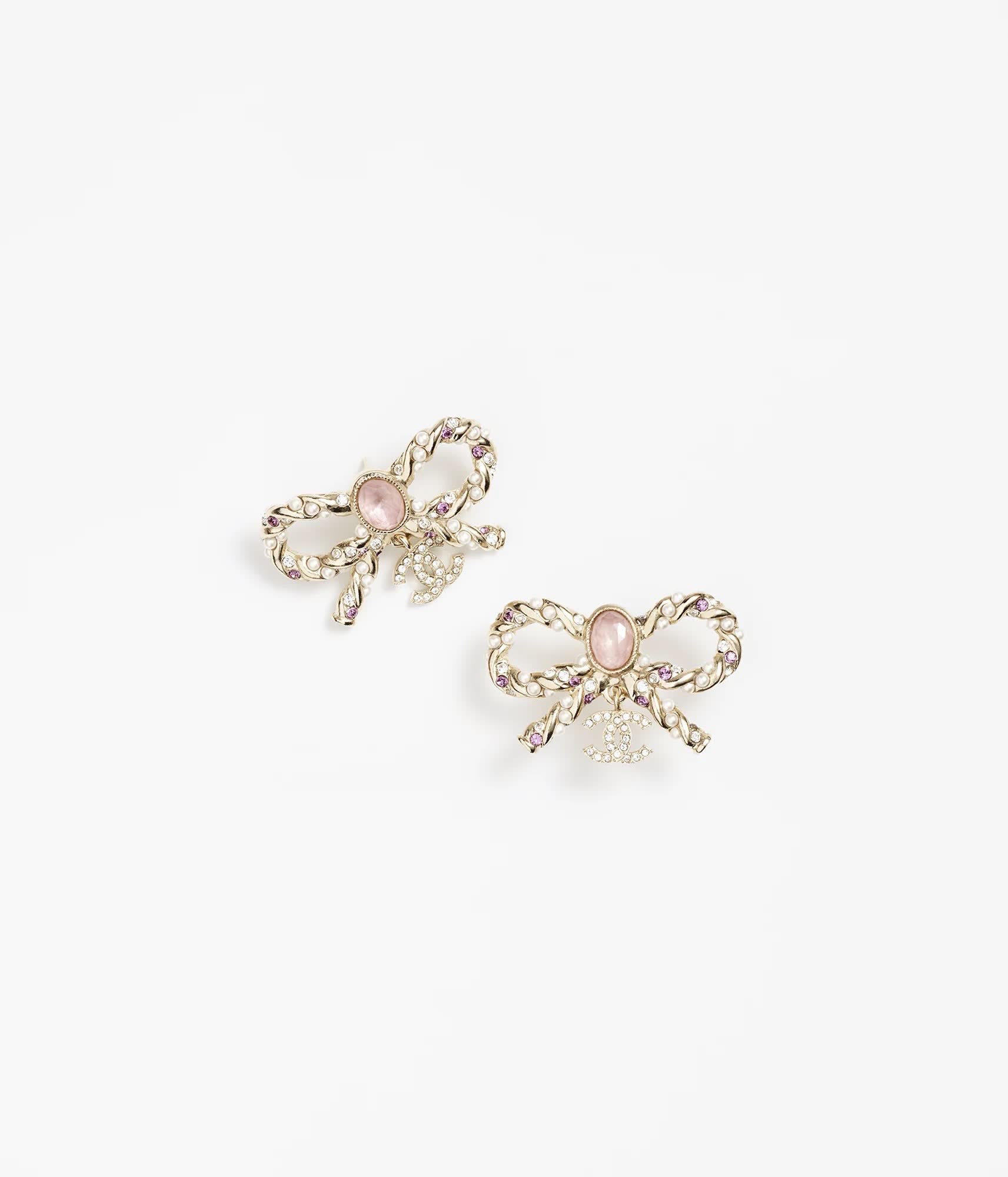 Chanel Earrings - Bow Design Chanel Earrings - Bow Design