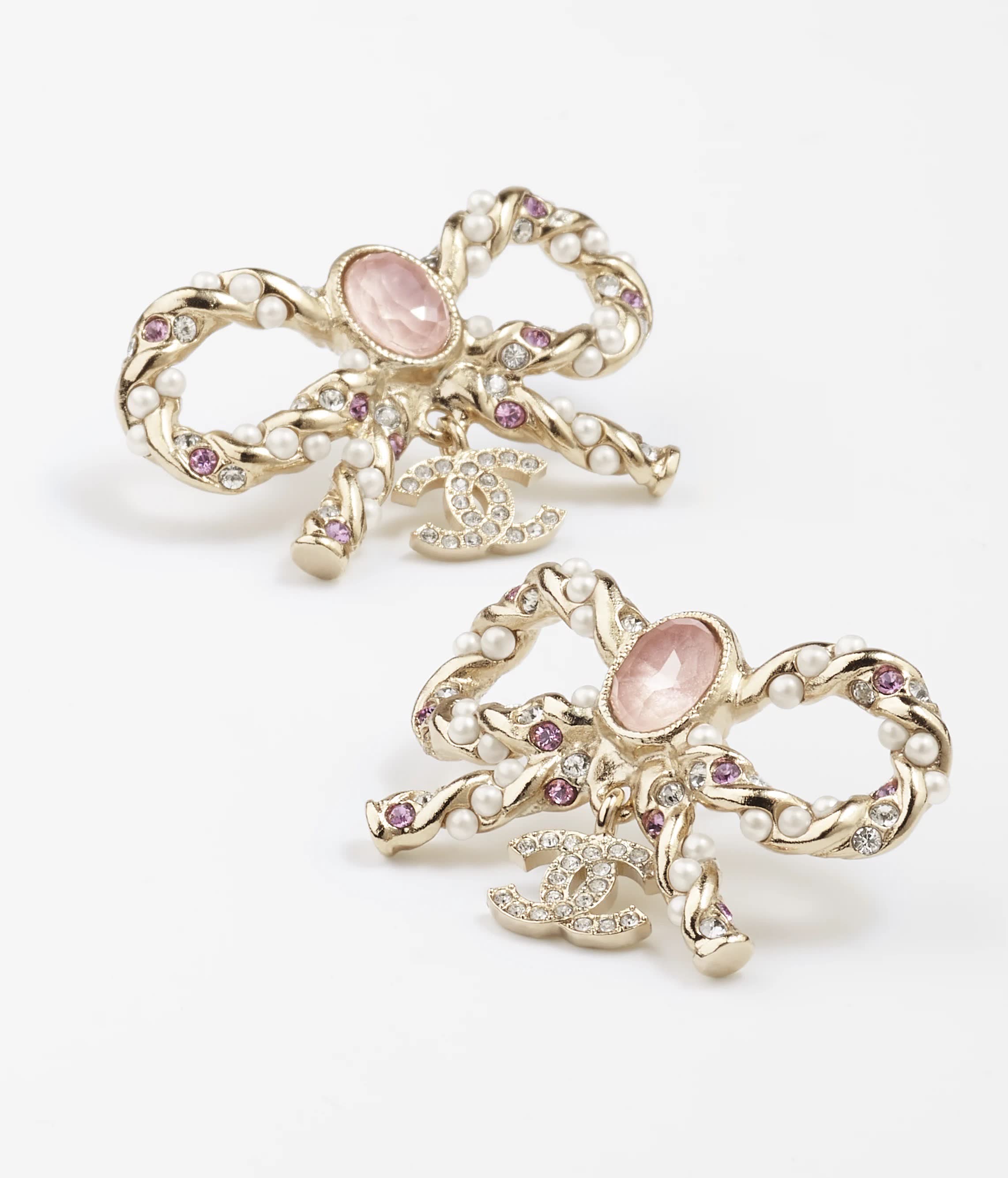 Chanel Earrings - Bow Design