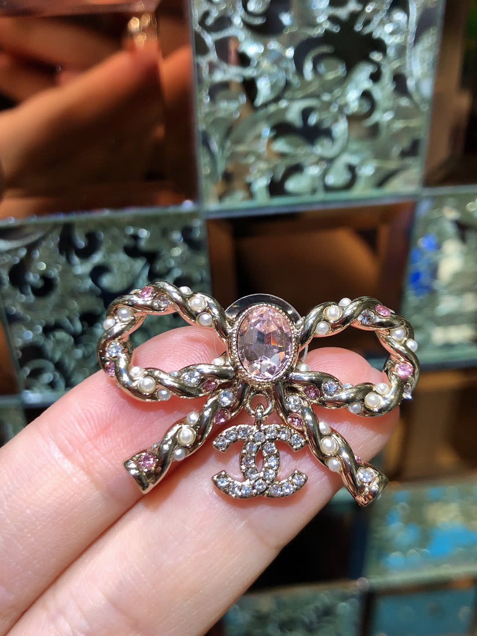 Chanel Earrings - Bow Design