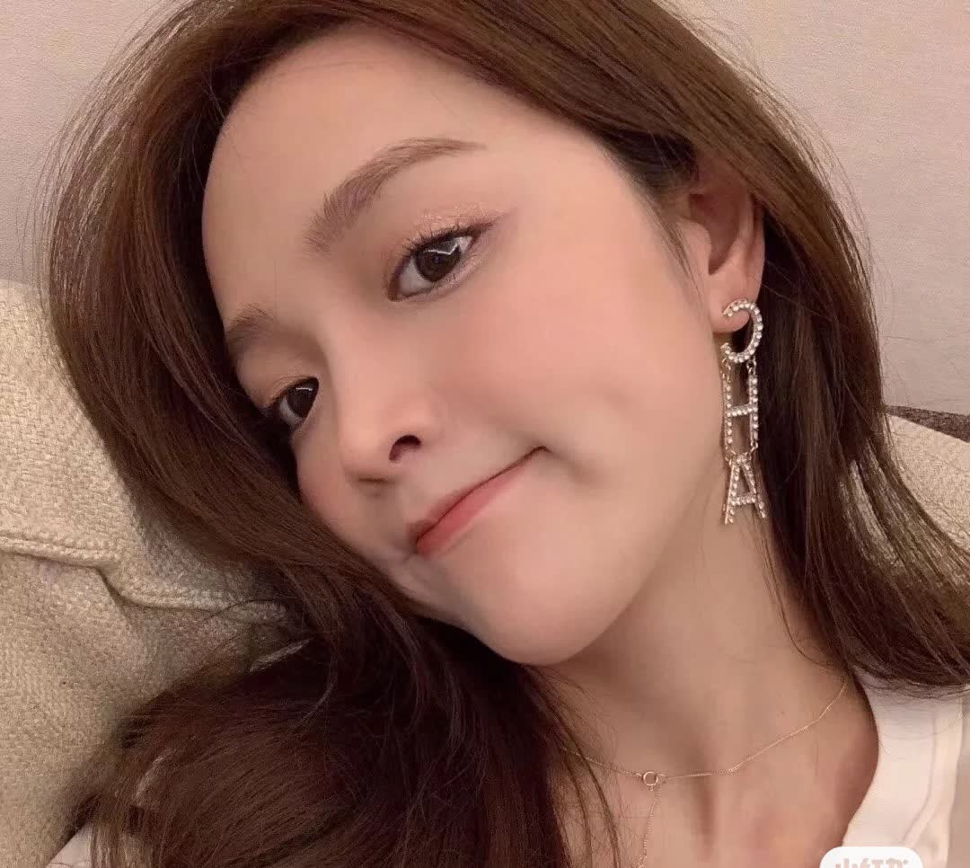 Chanel CC Logo Crystal Earrings