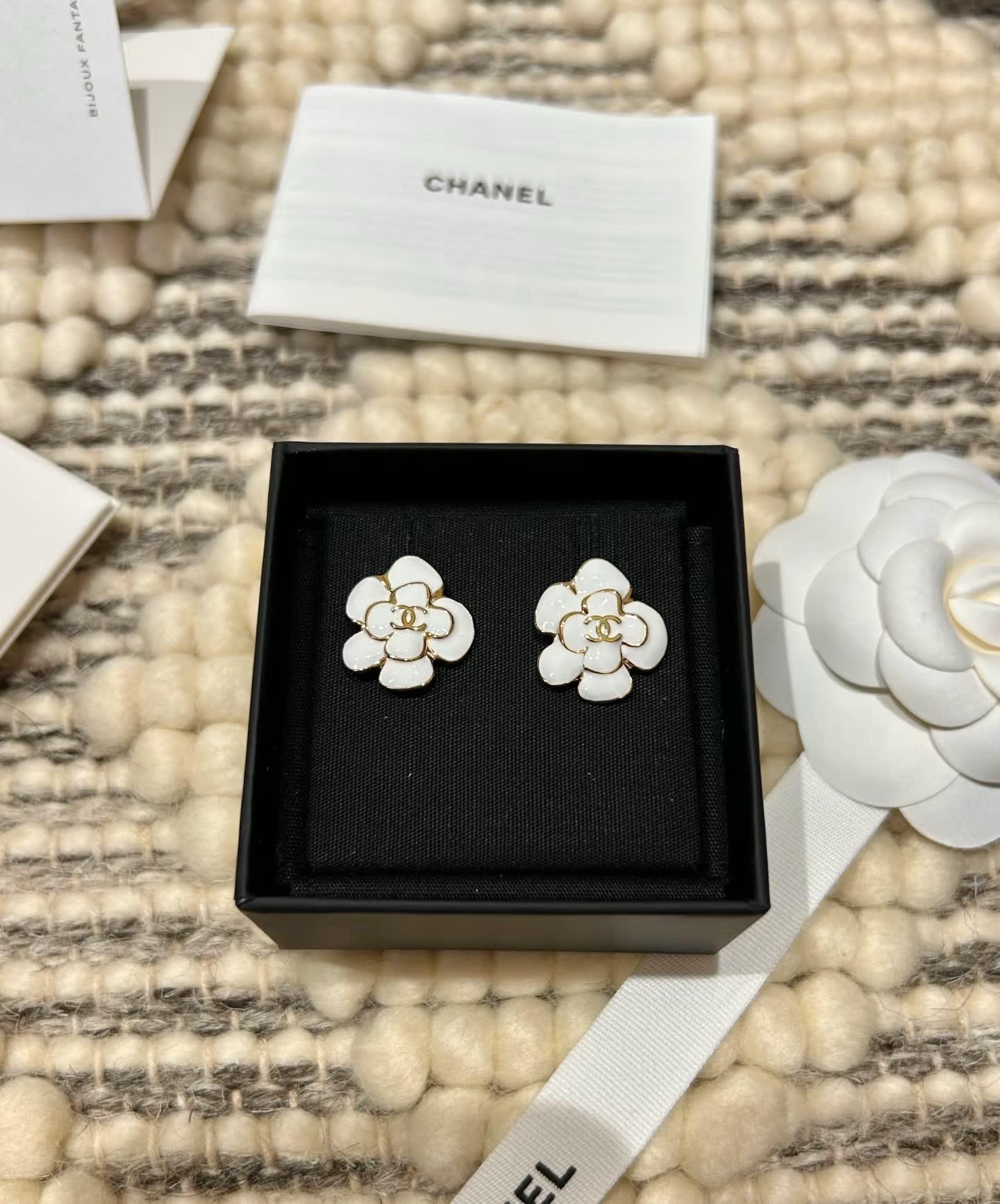 Chanel 2026 Spring/Summer Collection Flower Earrings