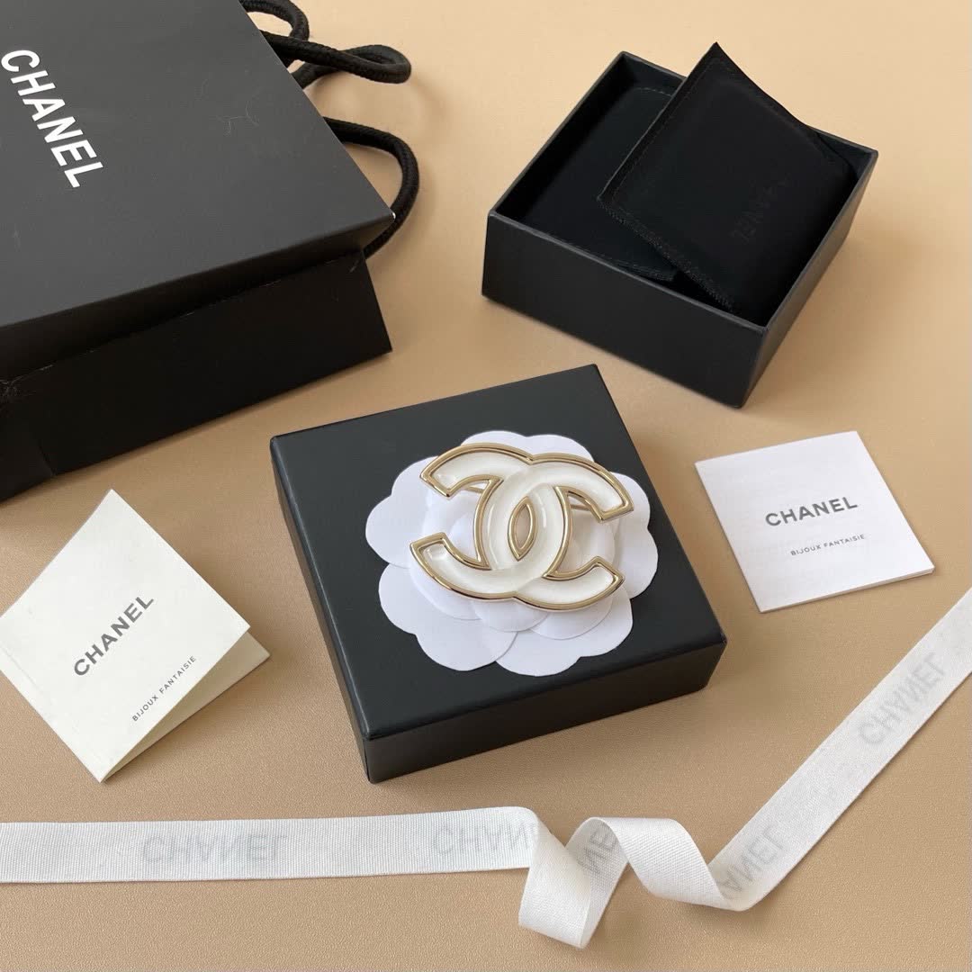 Chanel CC Logo Earrings