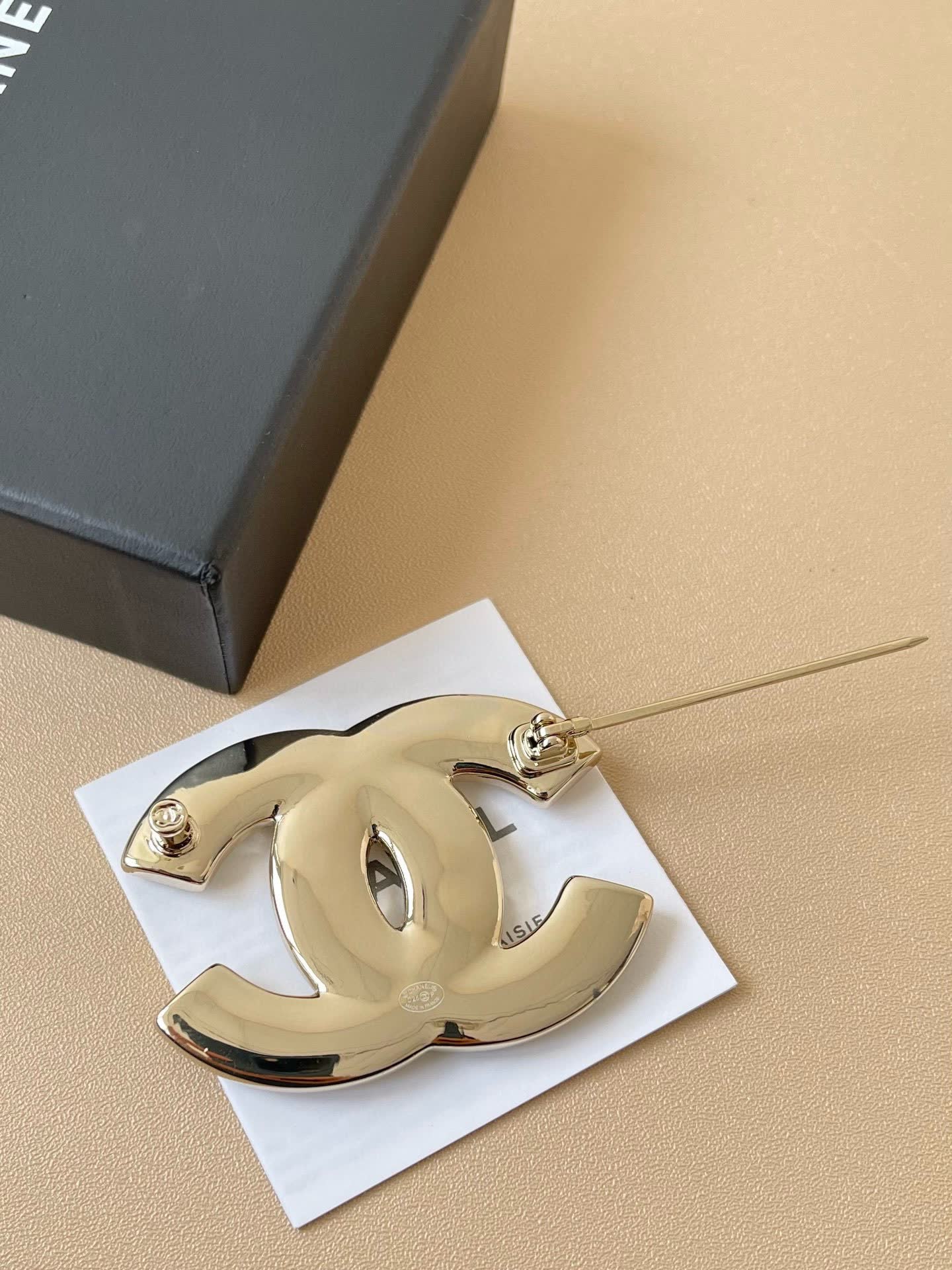 Chanel CC Logo Earrings