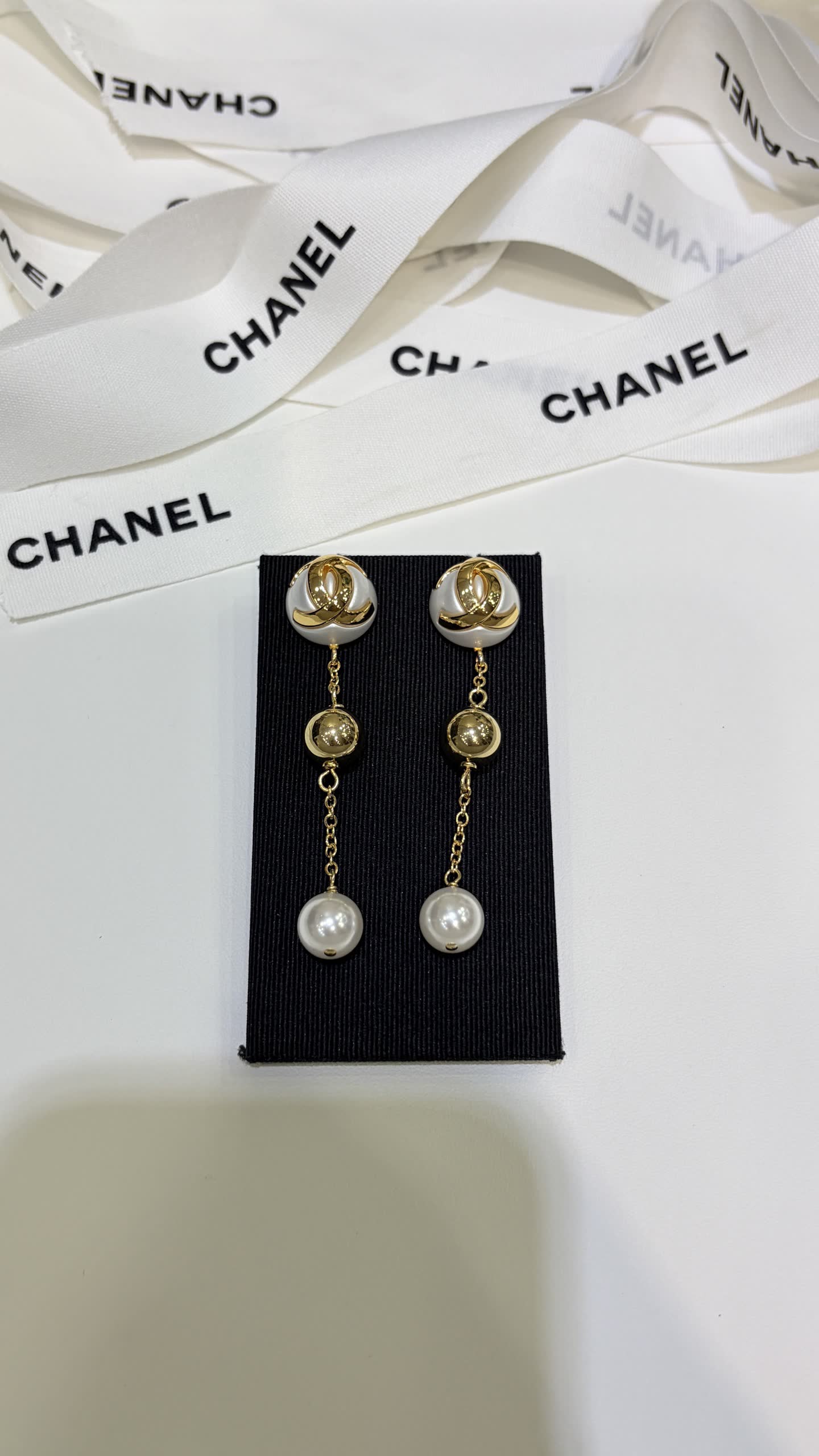 Chanel Pearl Earrings Chanel Pearl Earrings