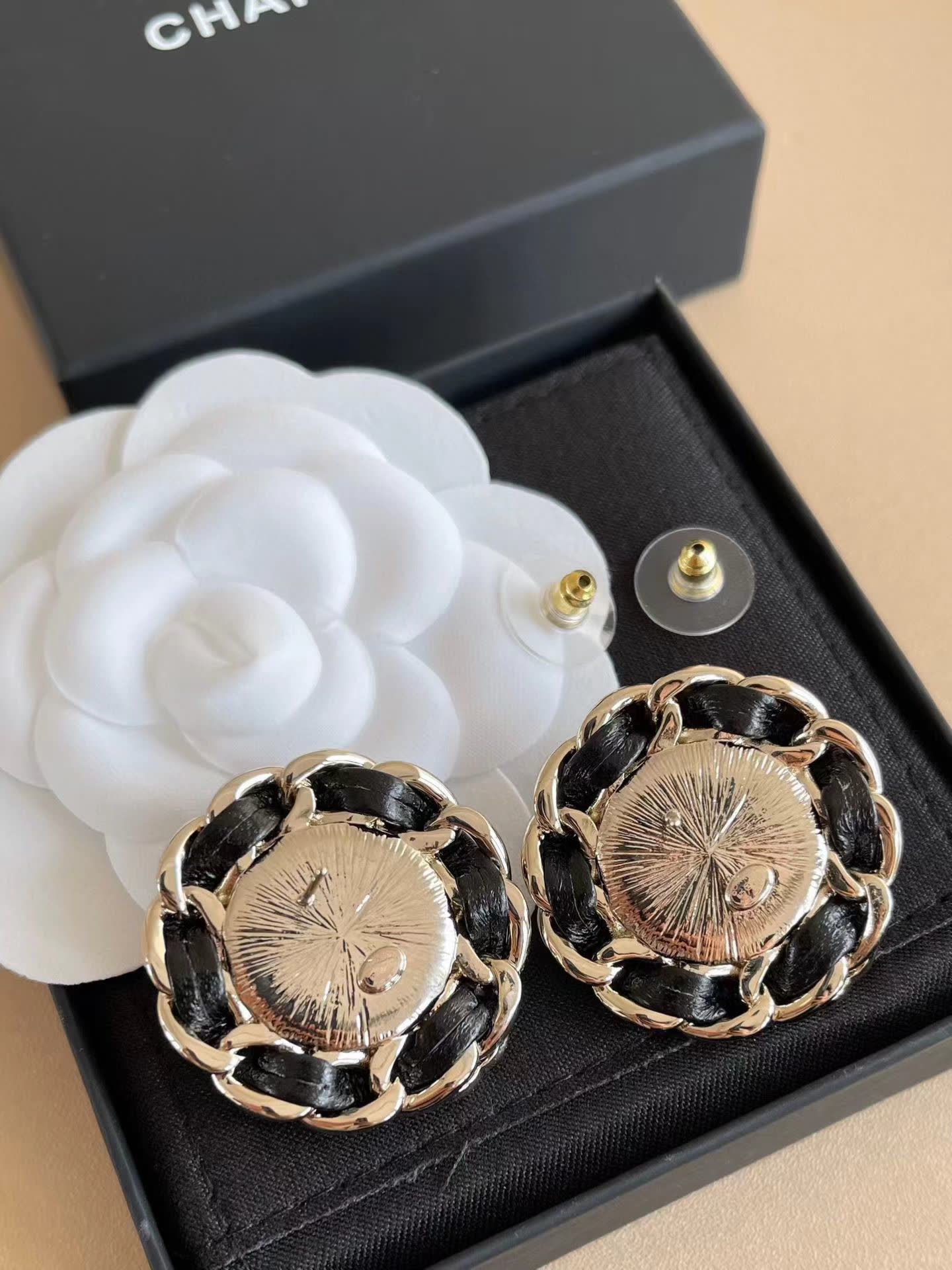 Chanel Pearl Earrings
