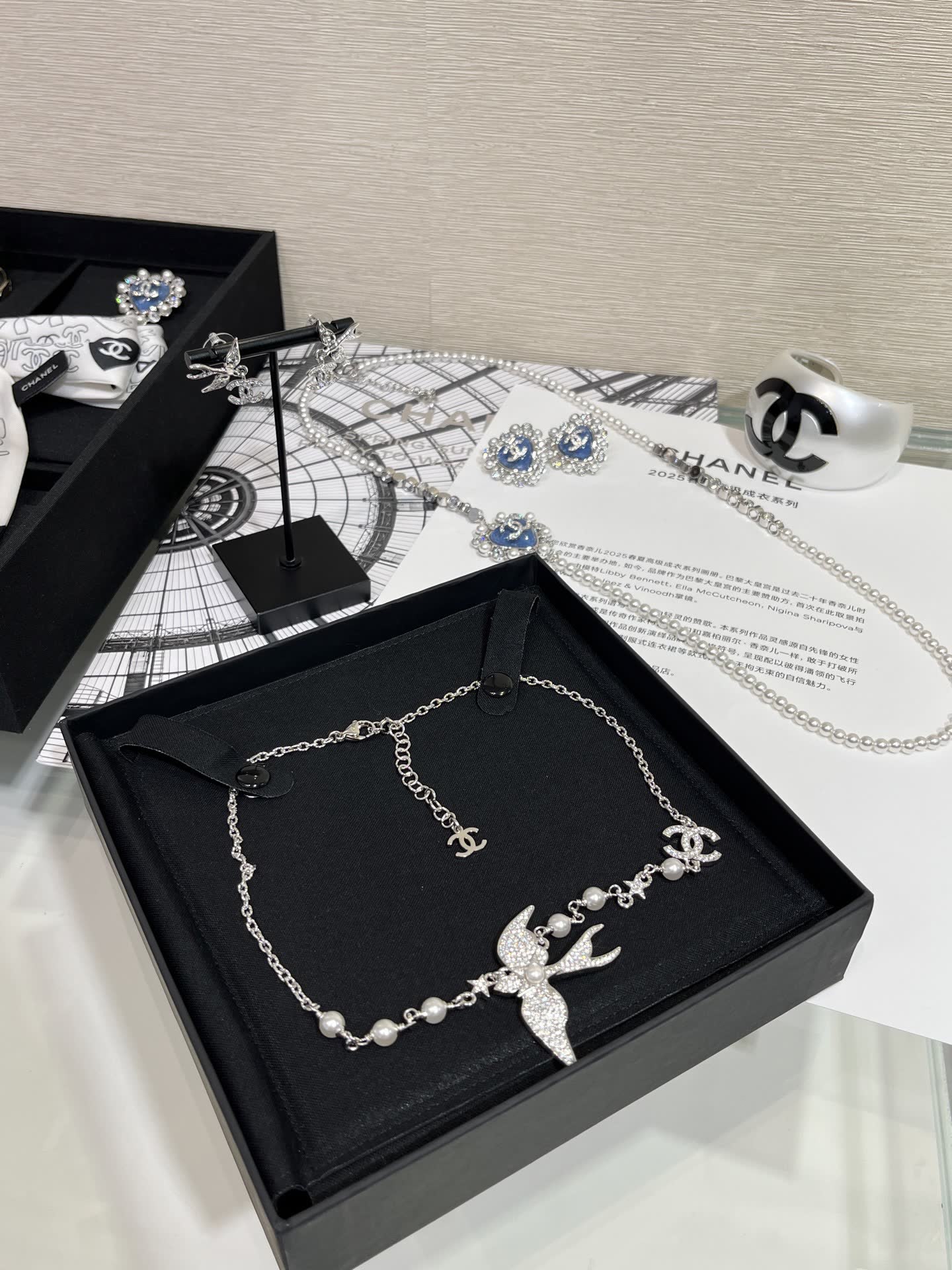 Chanel Bird Earrings