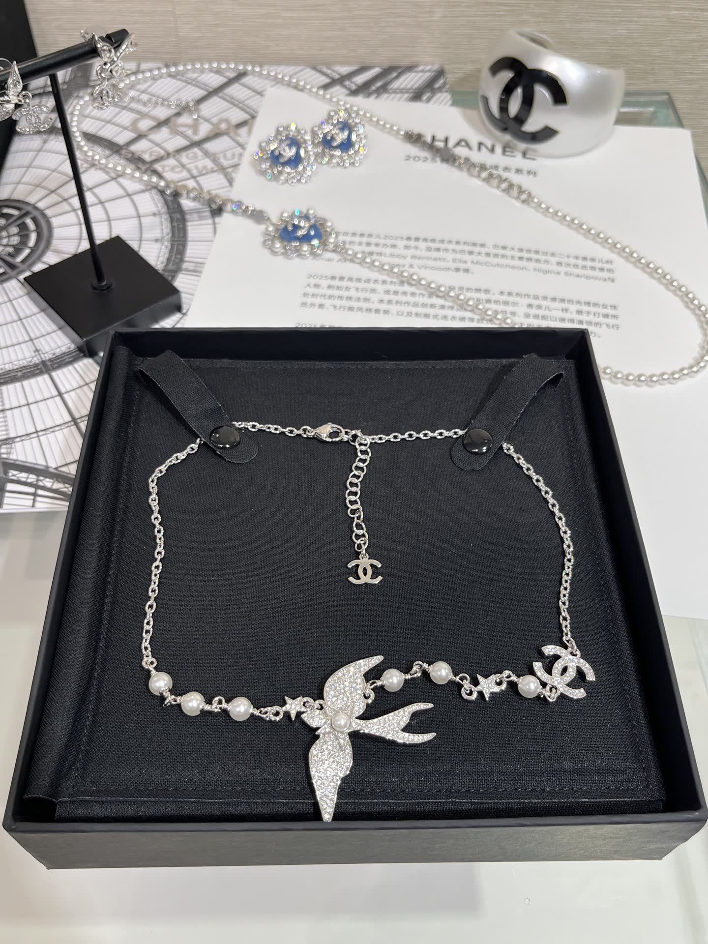 Chanel Bird Earrings