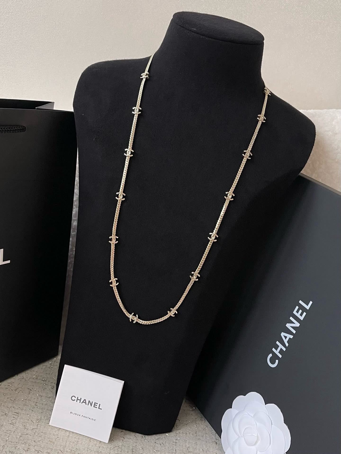 Chanel CC Logo Earrings