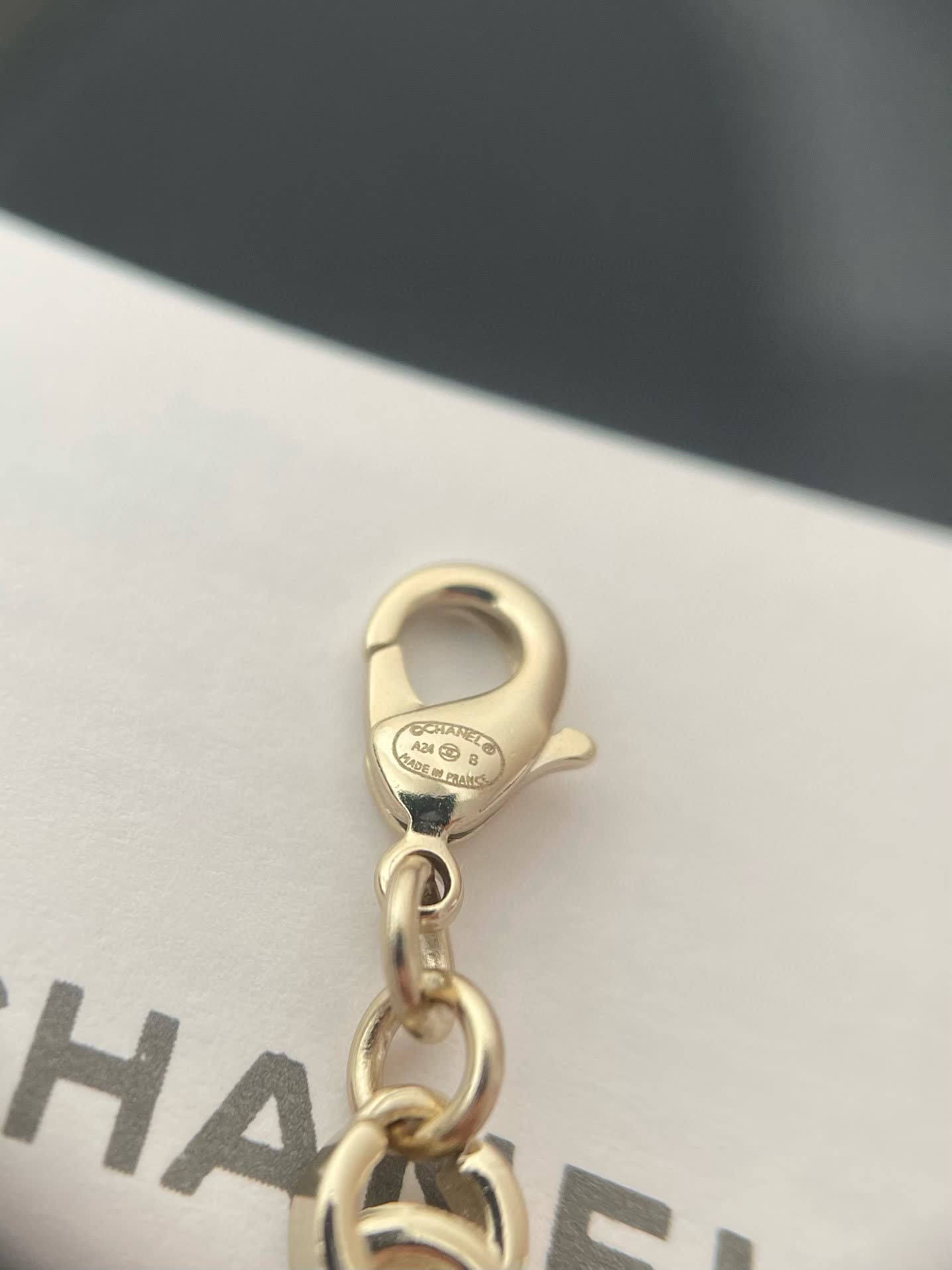 Chanel CC Logo Earrings