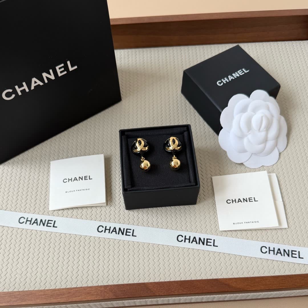Chanel Earrings and Necklace Set