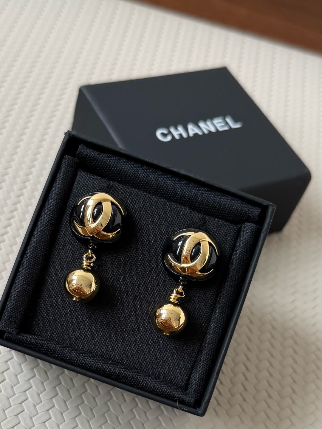 Chanel Earrings and Necklace Set
